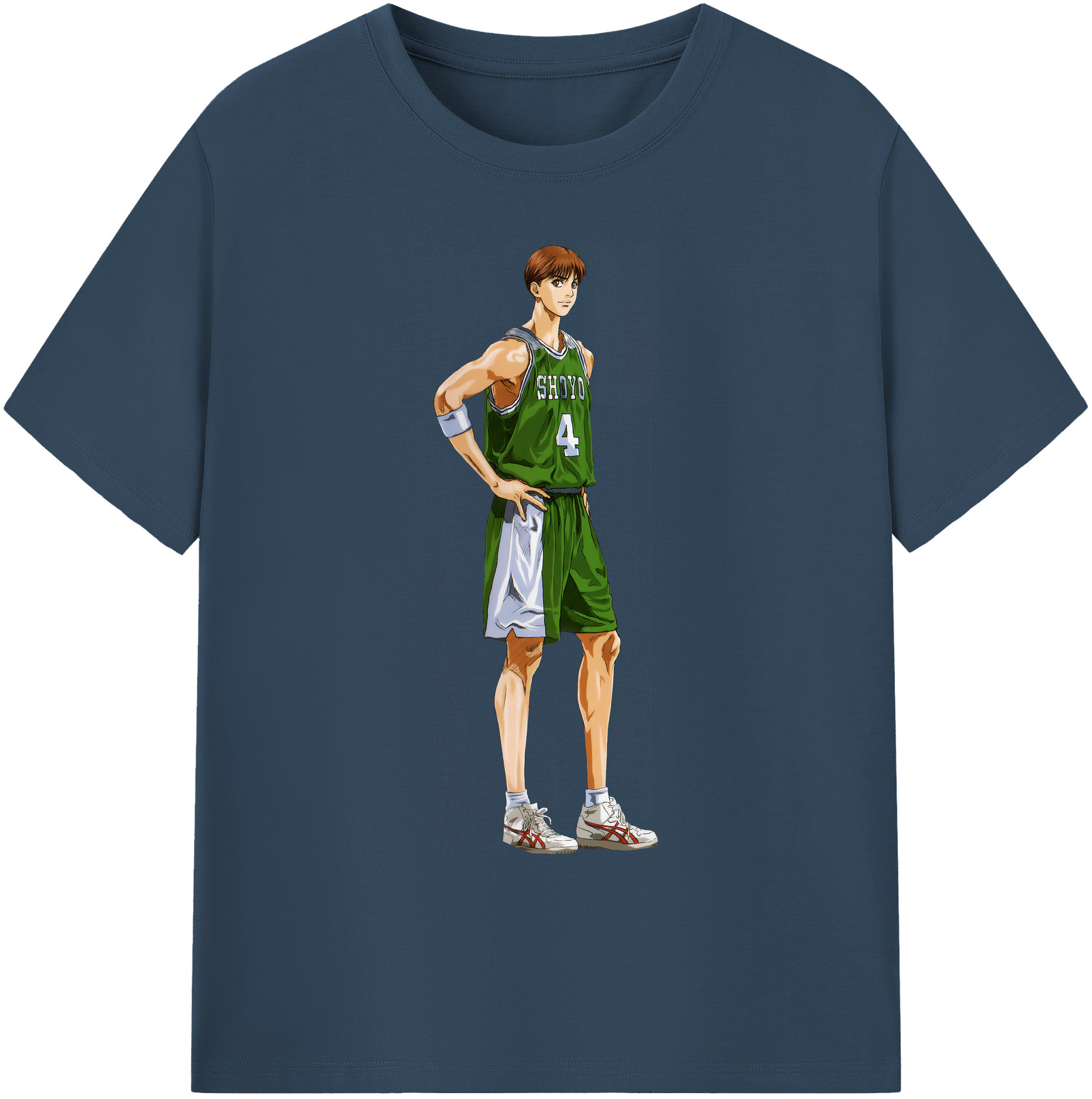 （画像用） SLAM DUNK／スラムダンク 綿100％ メンズ半袖Tシャツ｜肌触りやわらか＆通気性