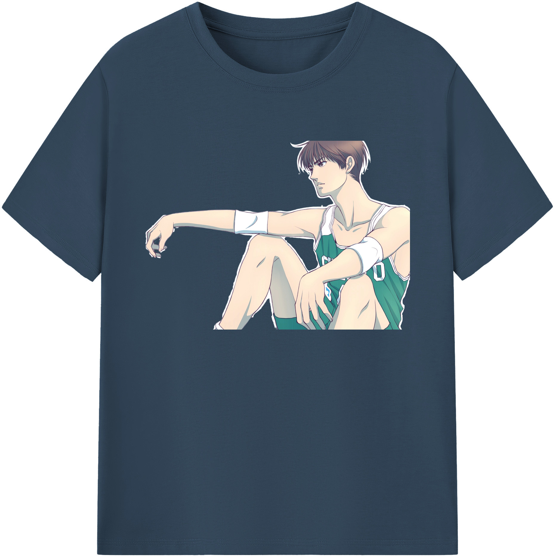 （画像用） SLAM DUNK／スラムダンク 綿100％ メンズ半袖Tシャツ｜肌触りやわらか＆通気性