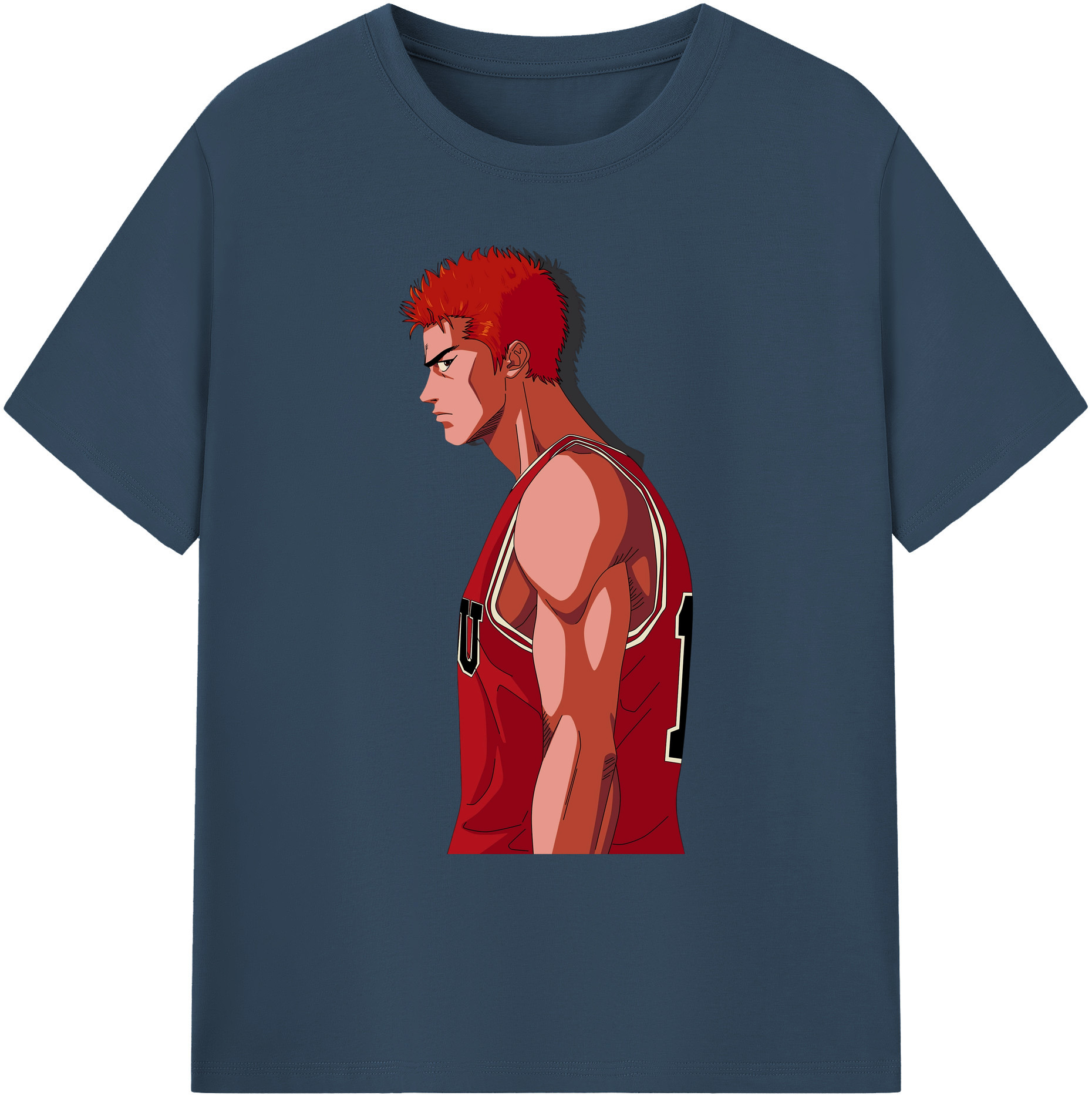 （画像用） SLAM DUNK／スラムダンク 綿100％ メンズ半袖Tシャツ｜肌触りやわらか＆通気性