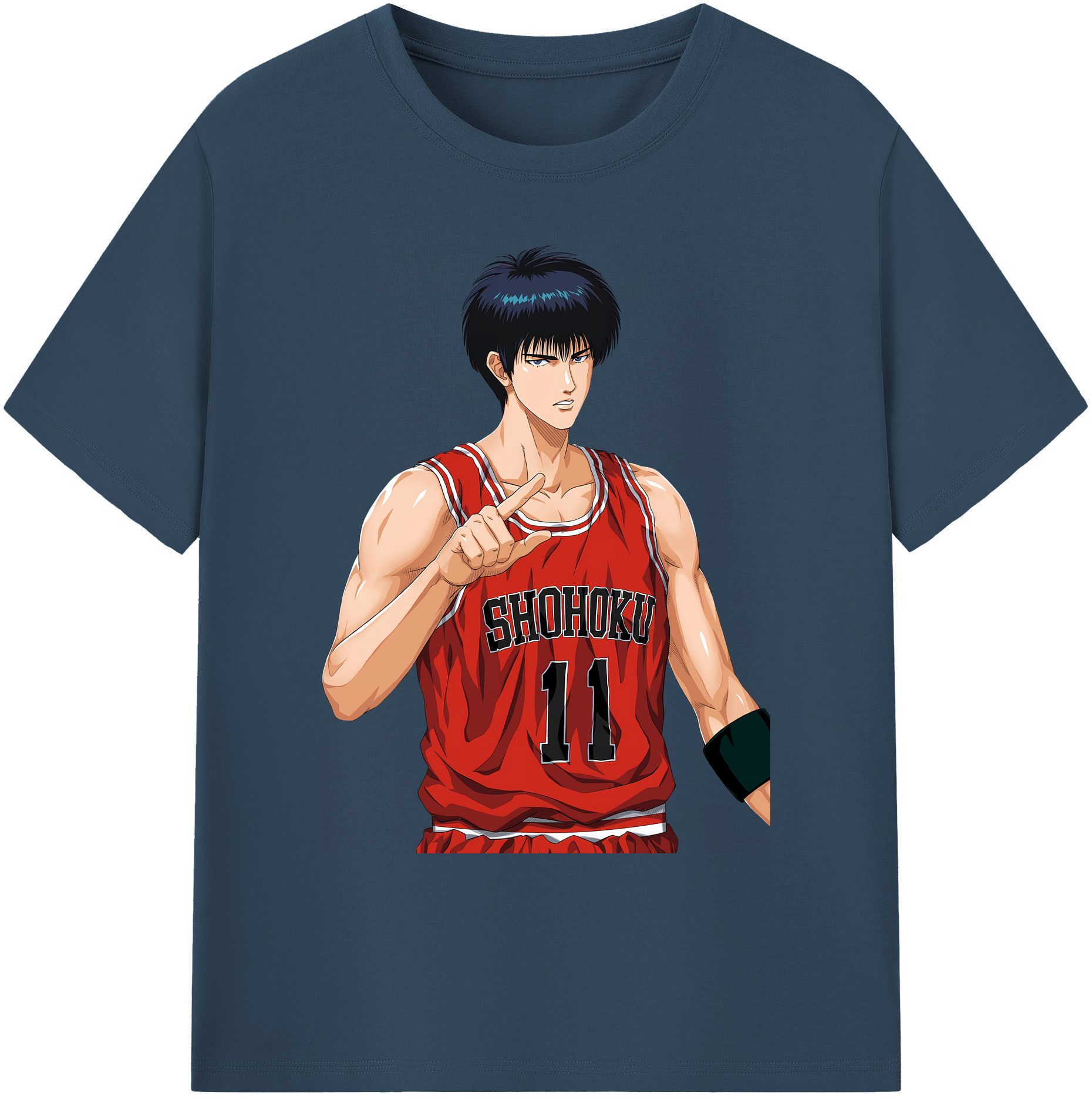 （画像用） SLAM DUNK／スラムダンク 綿100％ メンズ半袖Tシャツ｜肌触りやわらか＆通気性