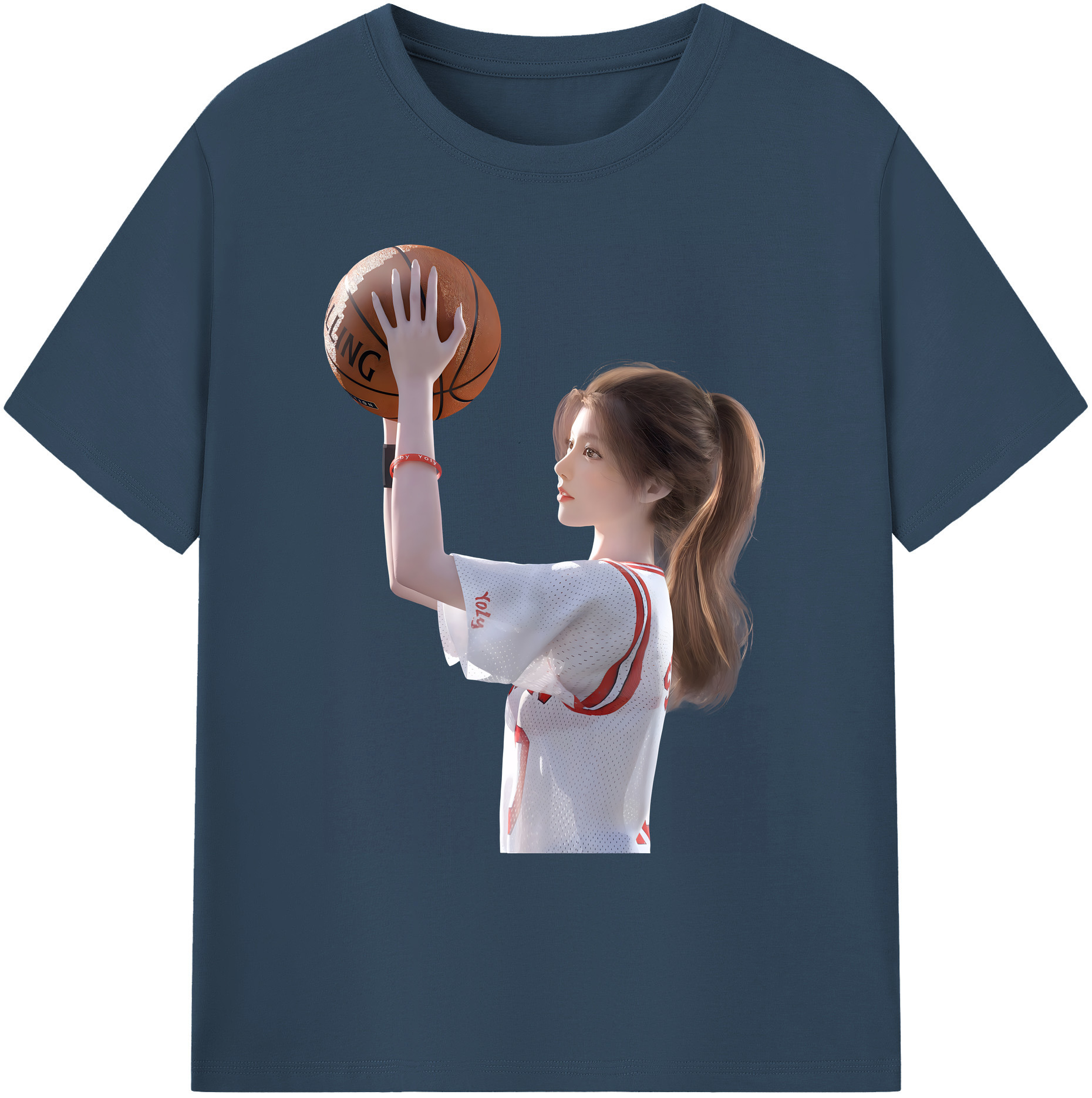 （画像用） SLAM DUNK／スラムダンク 綿100％ メンズ半袖Tシャツ｜肌触りやわらか＆通気性