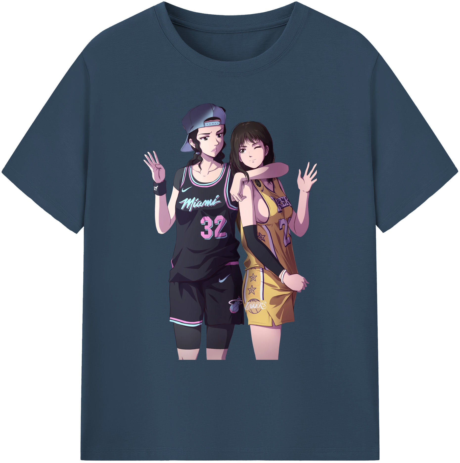 （画像用） SLAM DUNK／スラムダンク 綿100％ メンズ半袖Tシャツ｜肌触りやわらか＆通気性