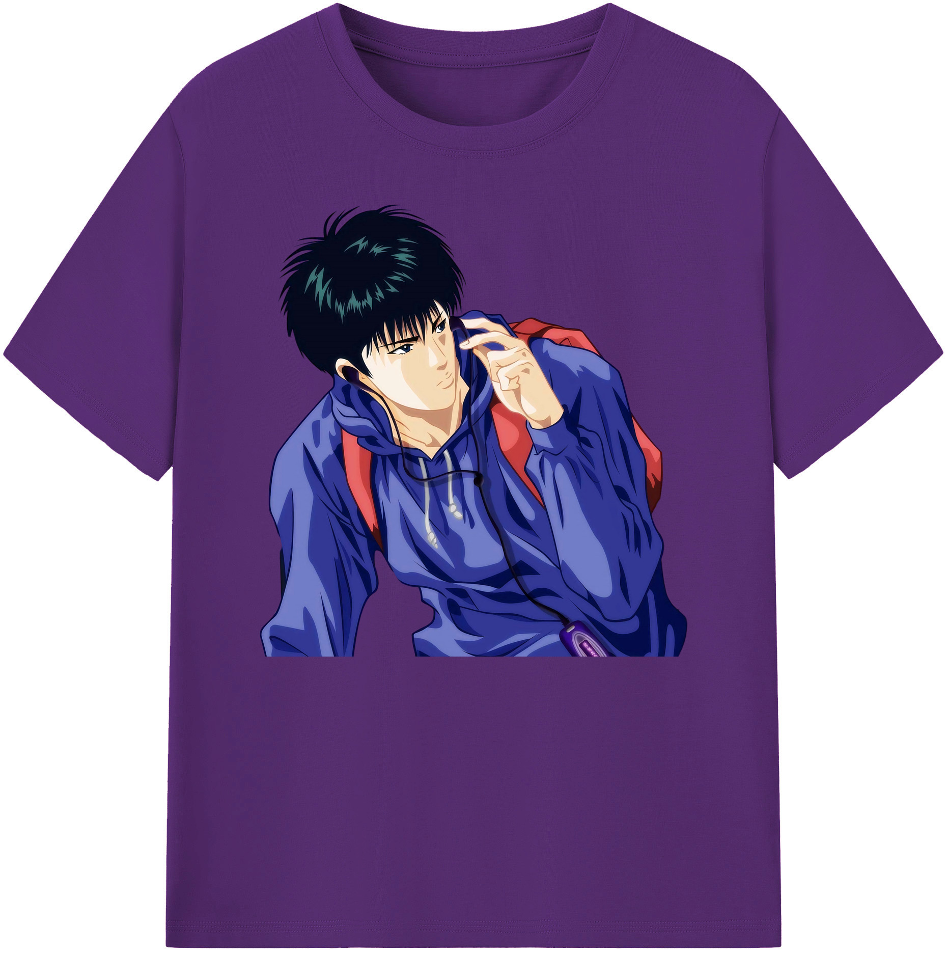 （画像用） SLAM DUNK／スラムダンク 綿100％ メンズ半袖Tシャツ｜肌触りやわらか＆通気性