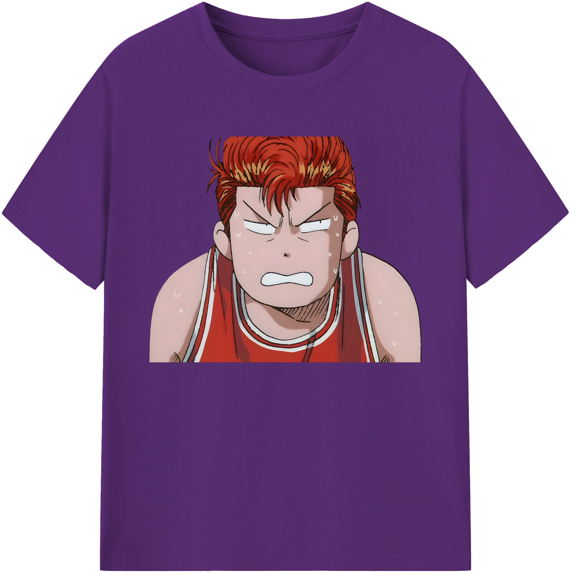 （画像用） SLAM DUNK／スラムダンク 綿100％ メンズ半袖Tシャツ｜肌触りやわらか＆通気性