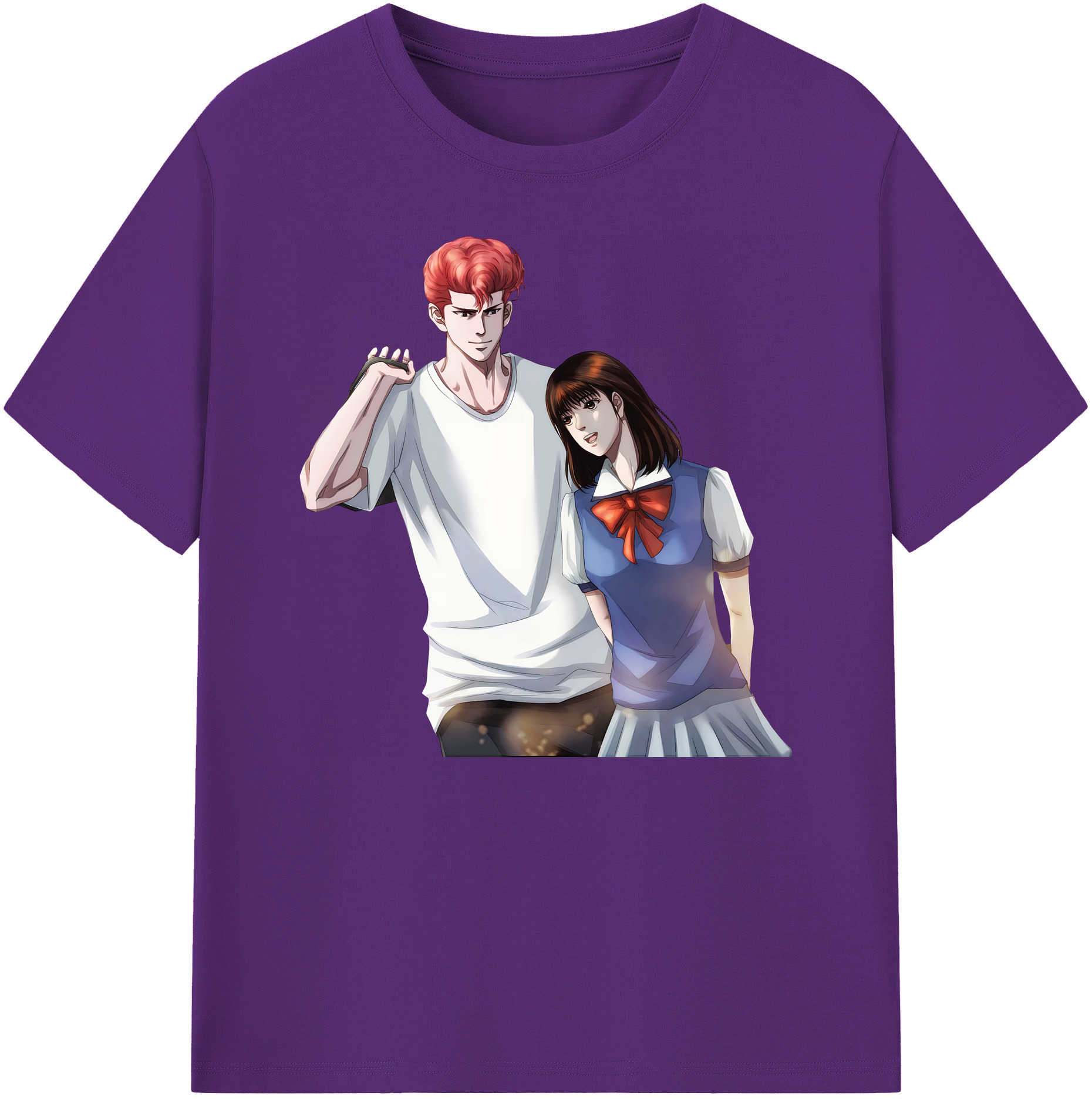 （画像用） SLAM DUNK／スラムダンク 綿100％ メンズ半袖Tシャツ｜肌触りやわらか＆通気性