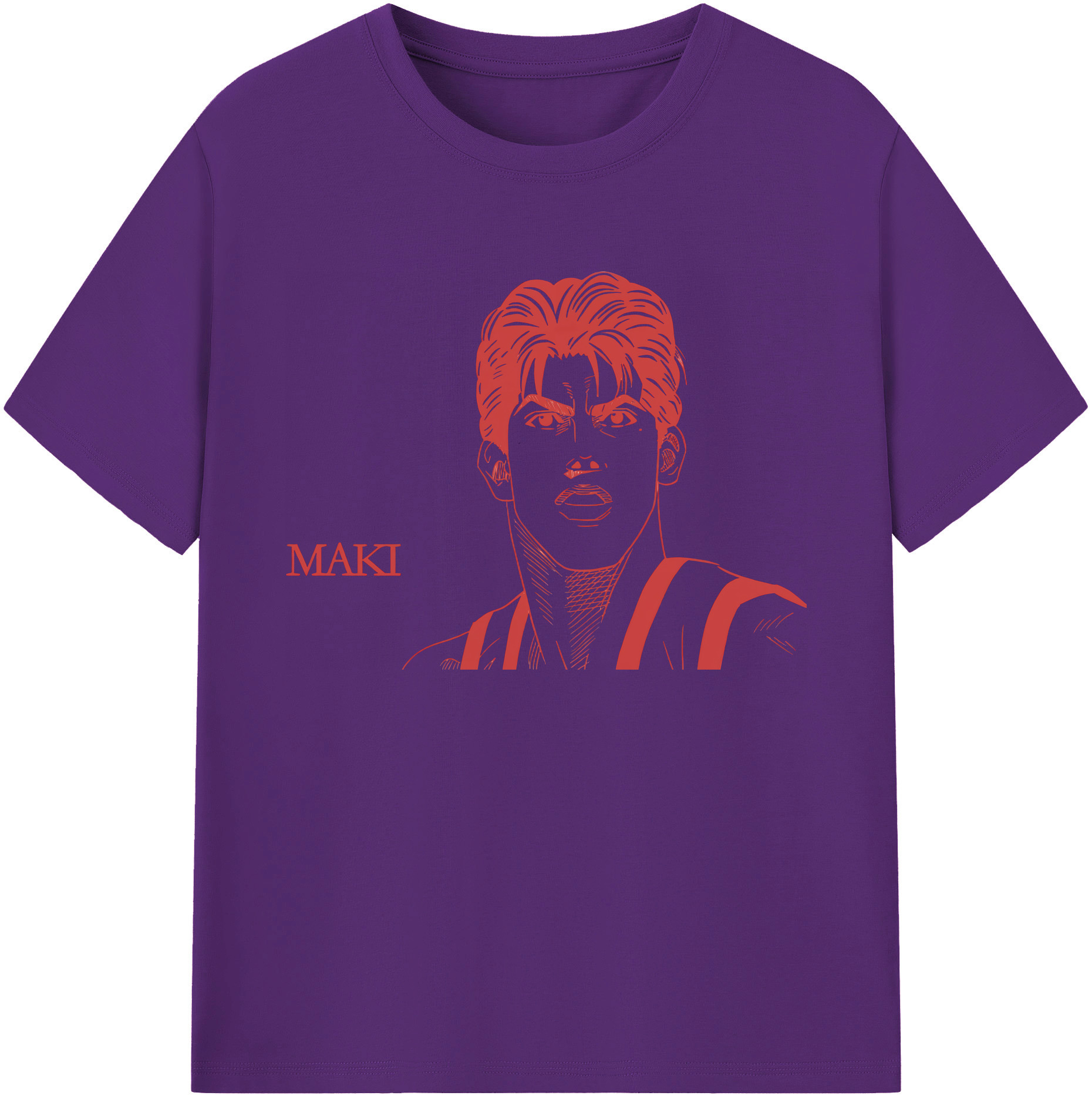 （画像用） SLAM DUNK／スラムダンク 綿100％ メンズ半袖Tシャツ｜肌触りやわらか＆通気性