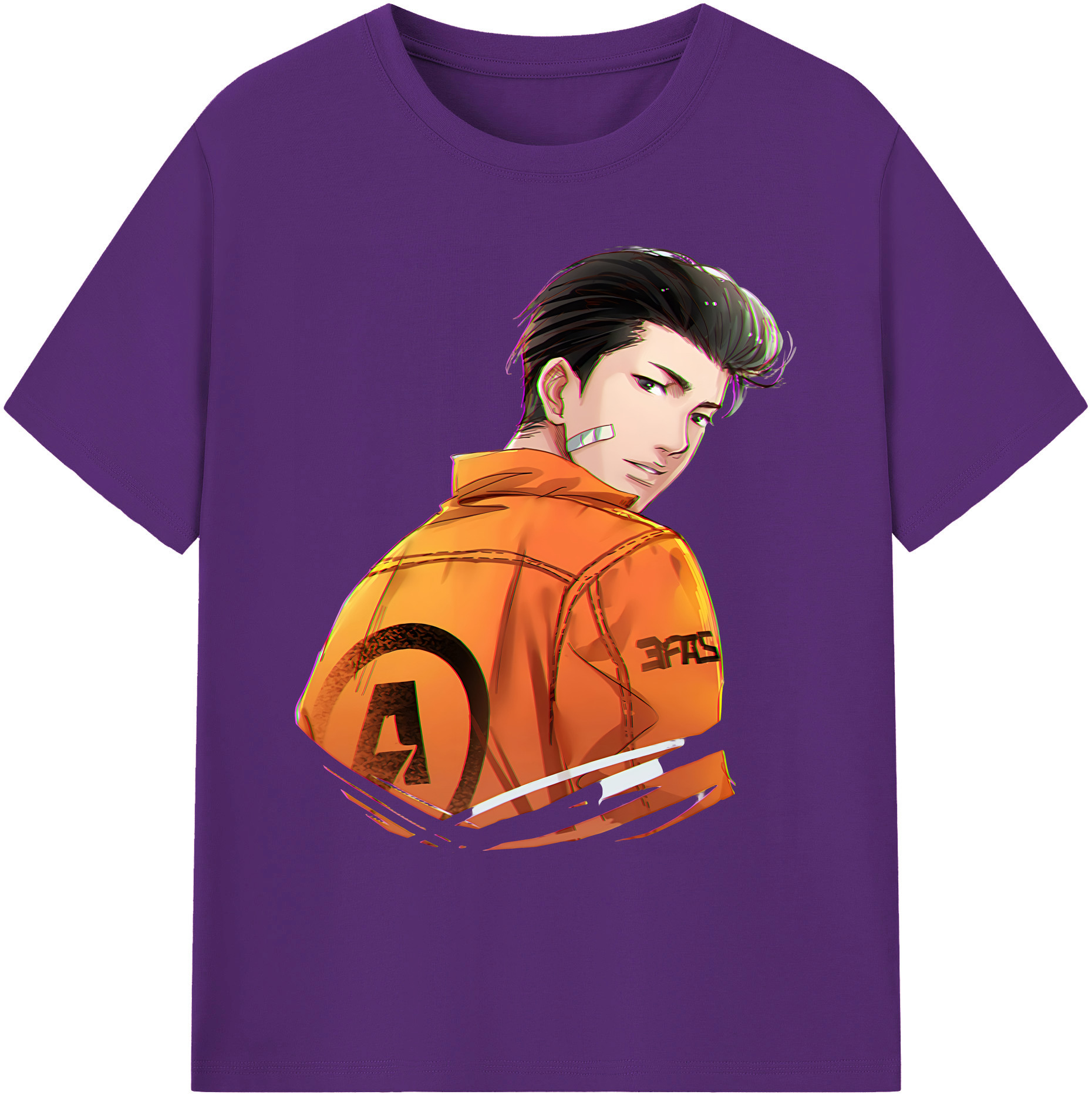 （画像用） SLAM DUNK／スラムダンク 綿100％ メンズ半袖Tシャツ｜肌触りやわらか＆通気性