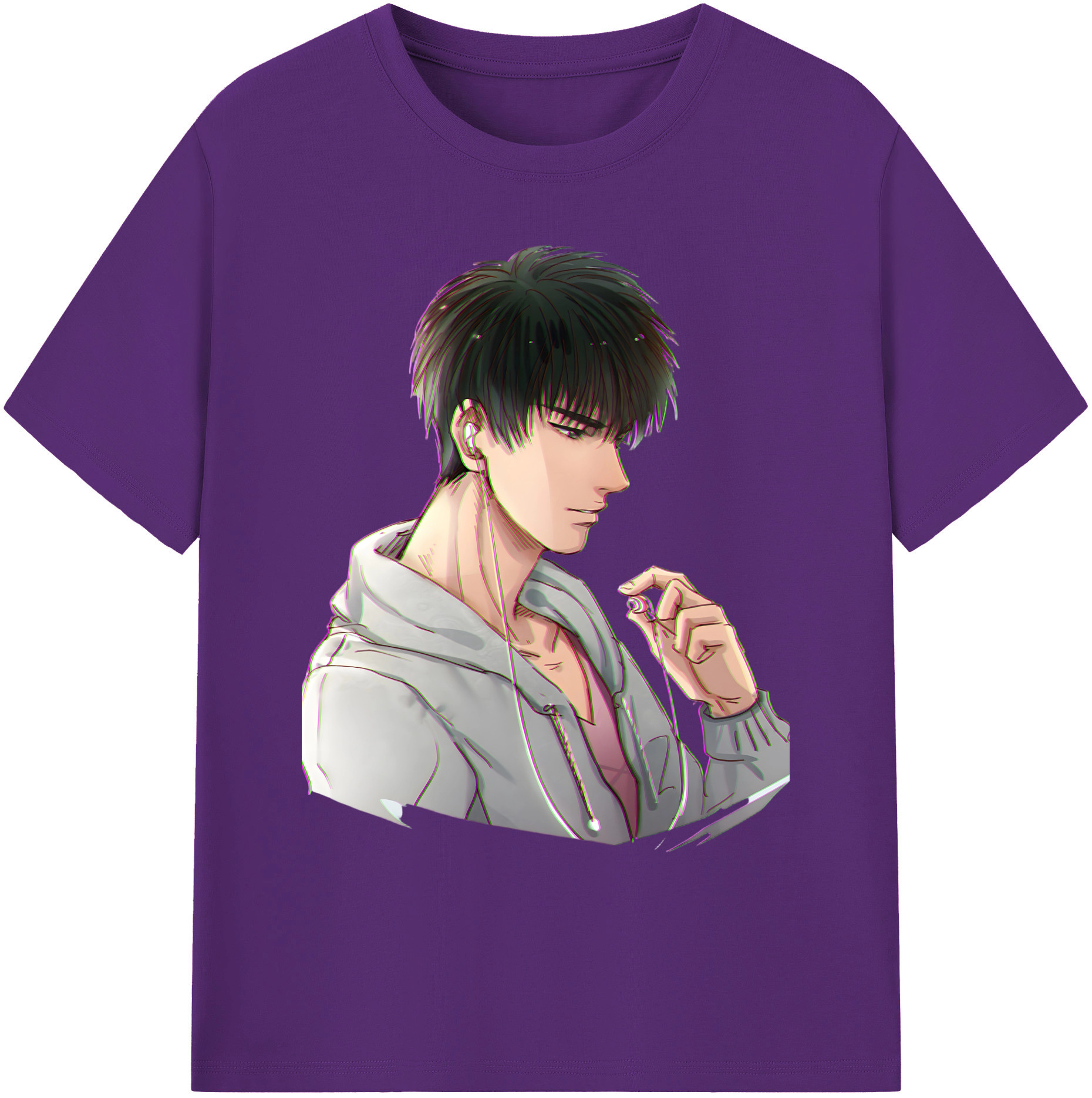 （画像用） SLAM DUNK／スラムダンク 綿100％ メンズ半袖Tシャツ｜肌触りやわらか＆通気性