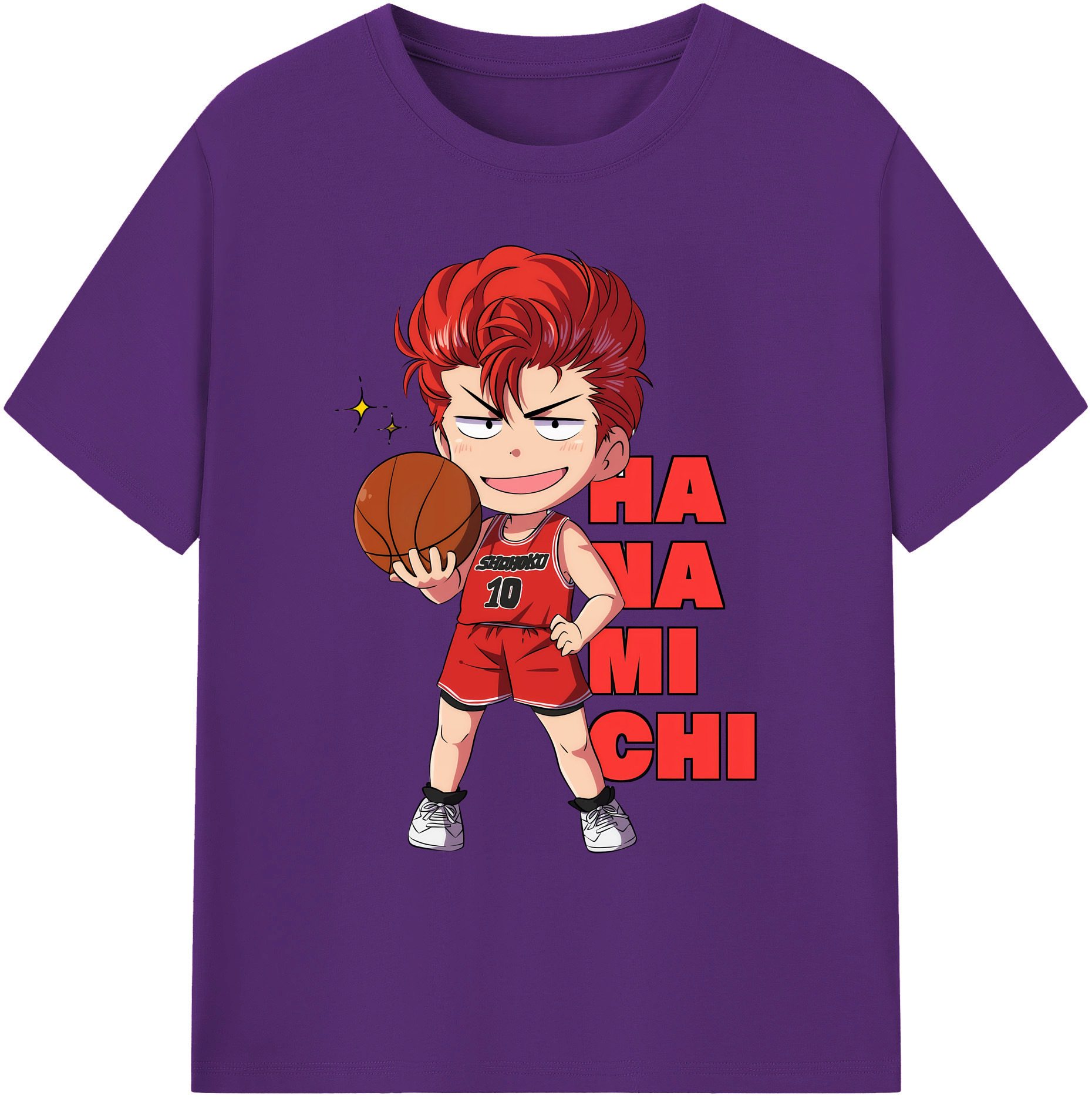 （画像用） SLAM DUNK／スラムダンク 綿100％ メンズ半袖Tシャツ｜肌触りやわらか＆通気性