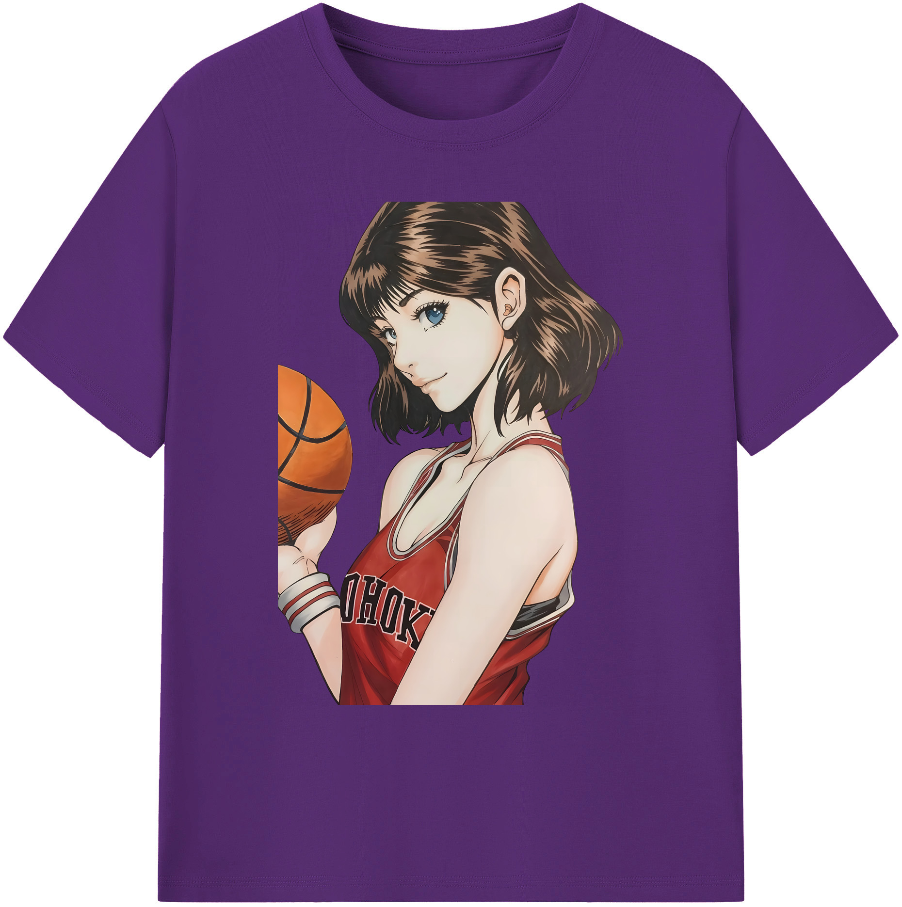 （画像用） SLAM DUNK／スラムダンク 綿100％ メンズ半袖Tシャツ｜肌触りやわらか＆通気性