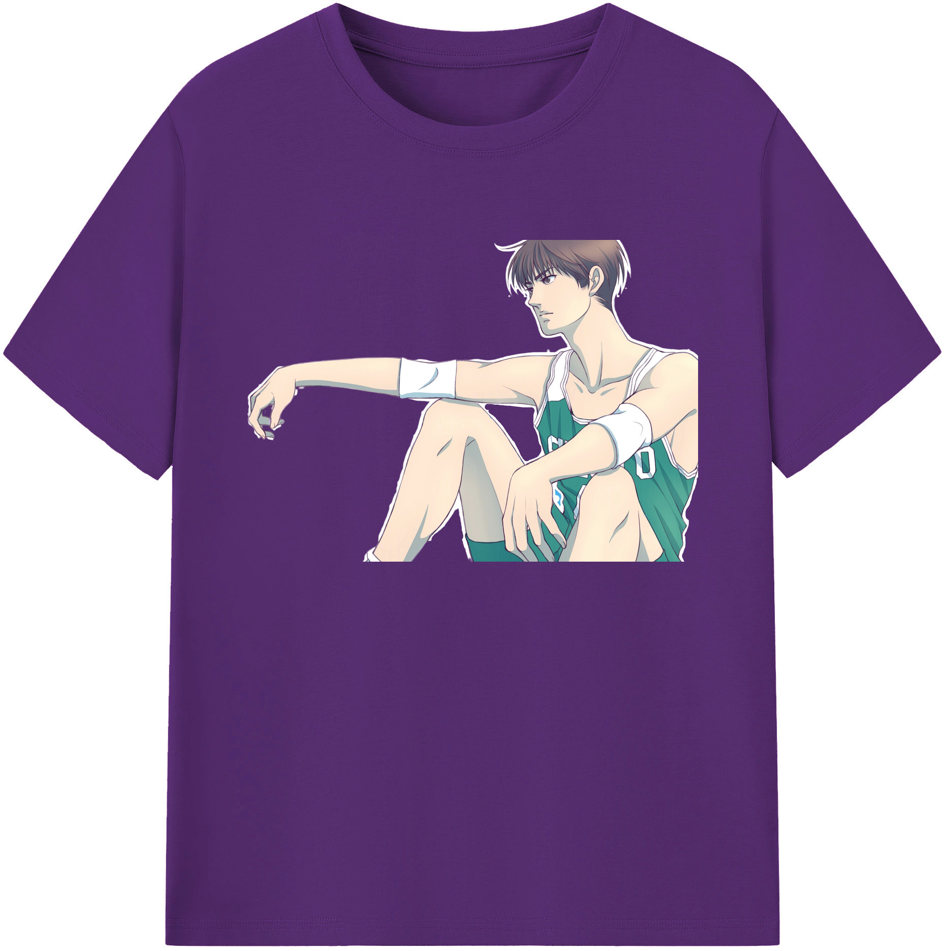 （画像用） SLAM DUNK／スラムダンク 綿100％ メンズ半袖Tシャツ｜肌触りやわらか＆通気性