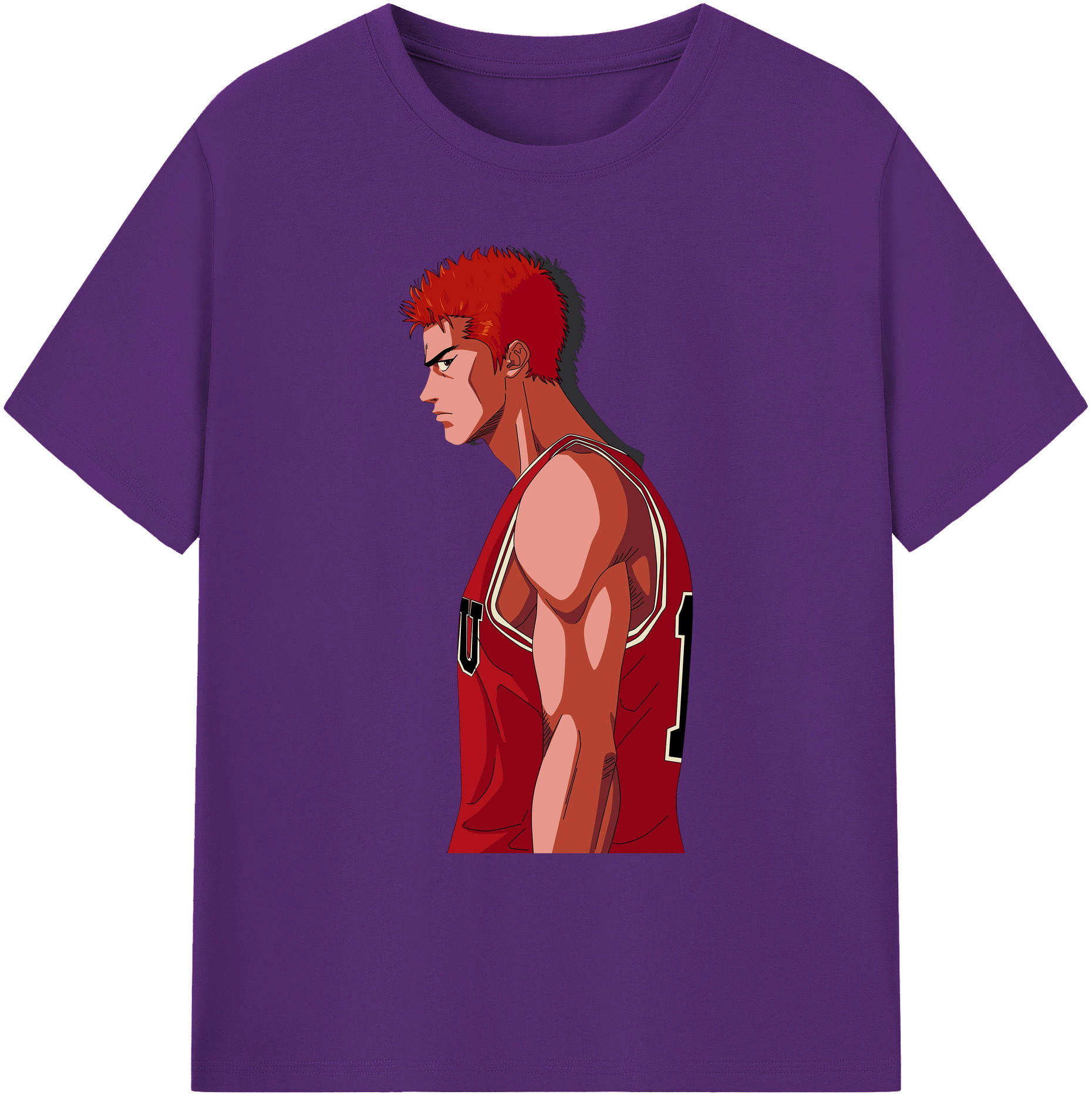 （画像用） SLAM DUNK／スラムダンク 綿100％ メンズ半袖Tシャツ｜肌触りやわらか＆通気性