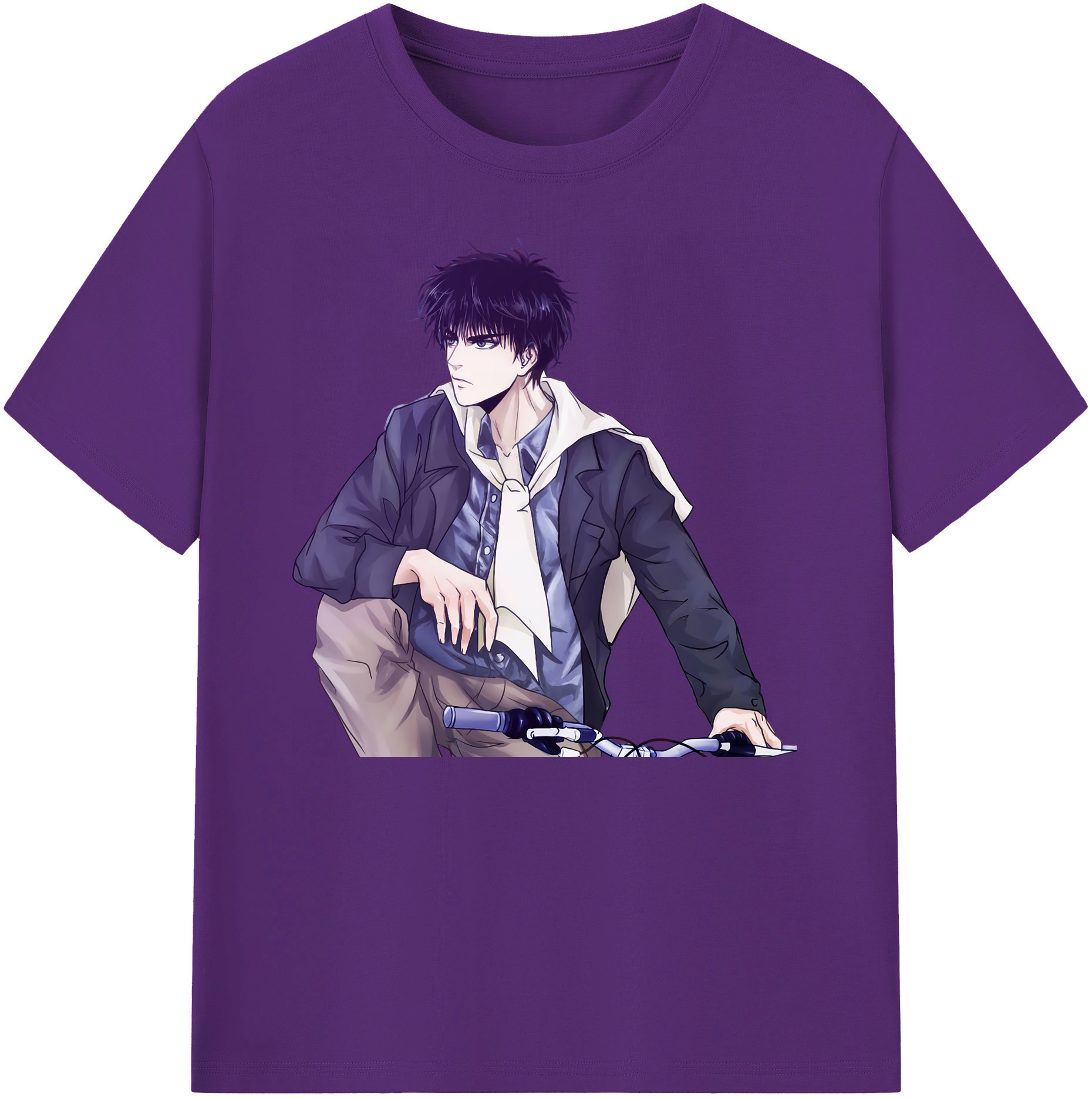 （画像用） SLAM DUNK／スラムダンク 綿100％ メンズ半袖Tシャツ｜肌触りやわらか＆通気性
