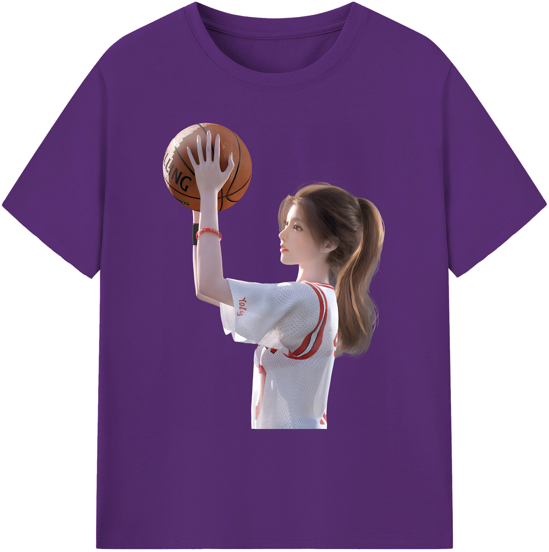 （画像用） SLAM DUNK／スラムダンク 綿100％ メンズ半袖Tシャツ｜肌触りやわらか＆通気性