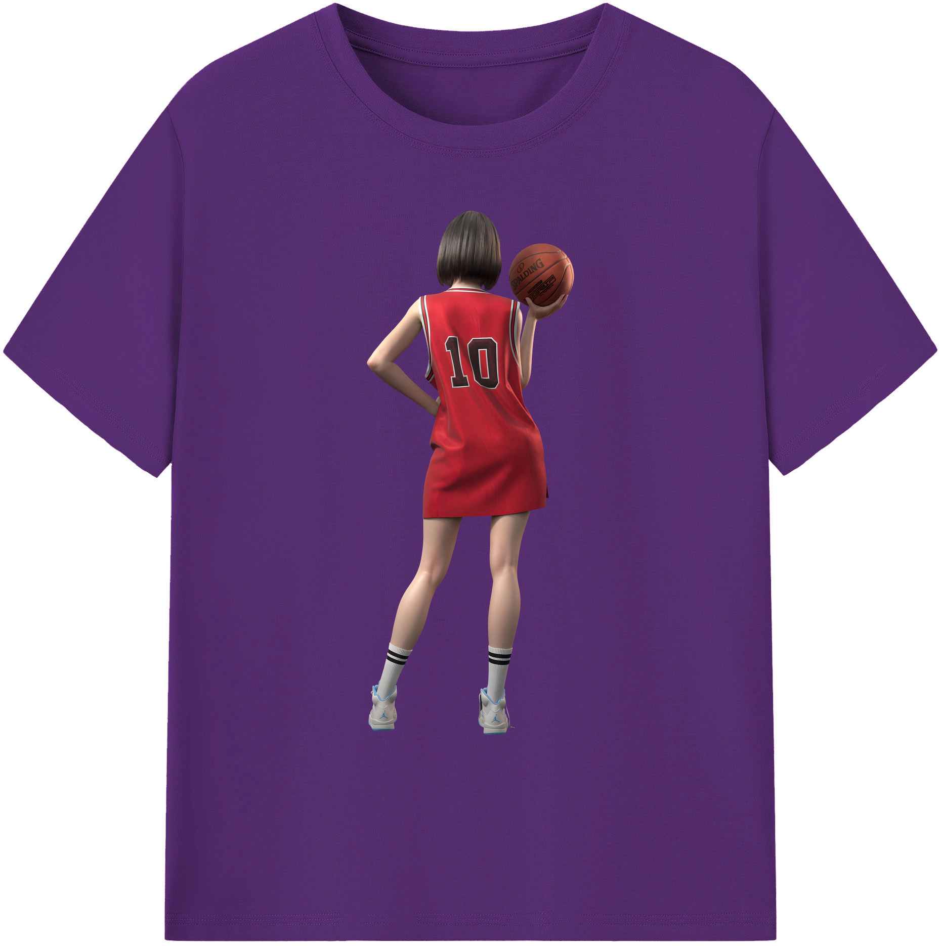 （画像用） SLAM DUNK／スラムダンク 綿100％ メンズ半袖Tシャツ｜肌触りやわらか＆通気性
