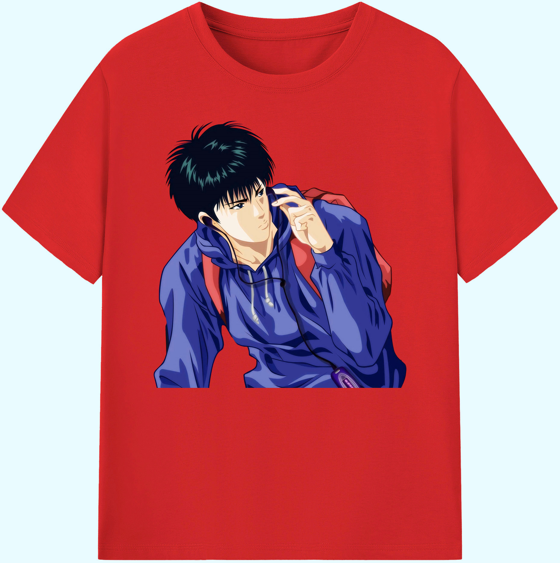 （画像用） SLAM DUNK／スラムダンク 綿100％ メンズ半袖Tシャツ｜肌触りやわらか＆通気性