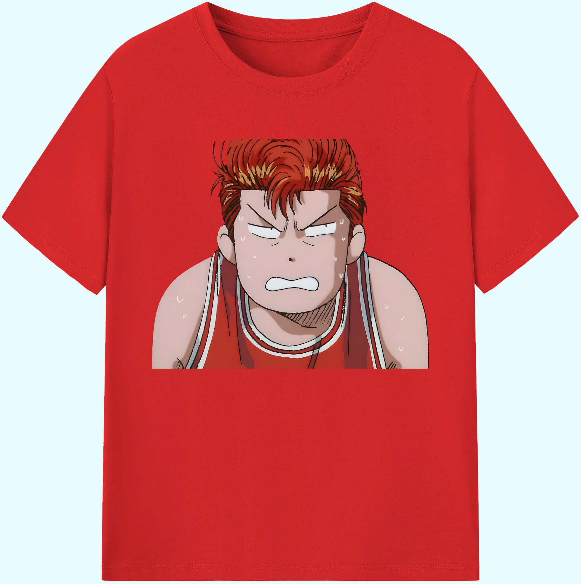 （画像用） SLAM DUNK／スラムダンク 綿100％ メンズ半袖Tシャツ｜肌触りやわらか＆通気性