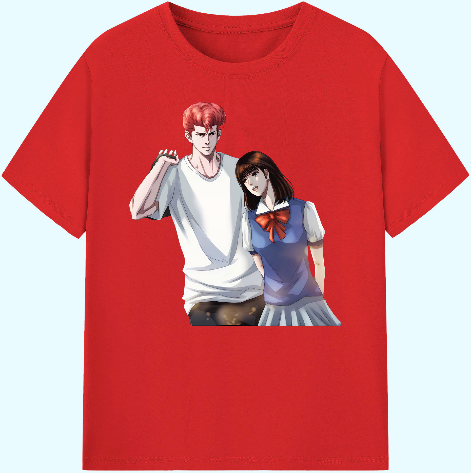 （画像用） SLAM DUNK／スラムダンク 綿100％ メンズ半袖Tシャツ｜肌触りやわらか＆通気性