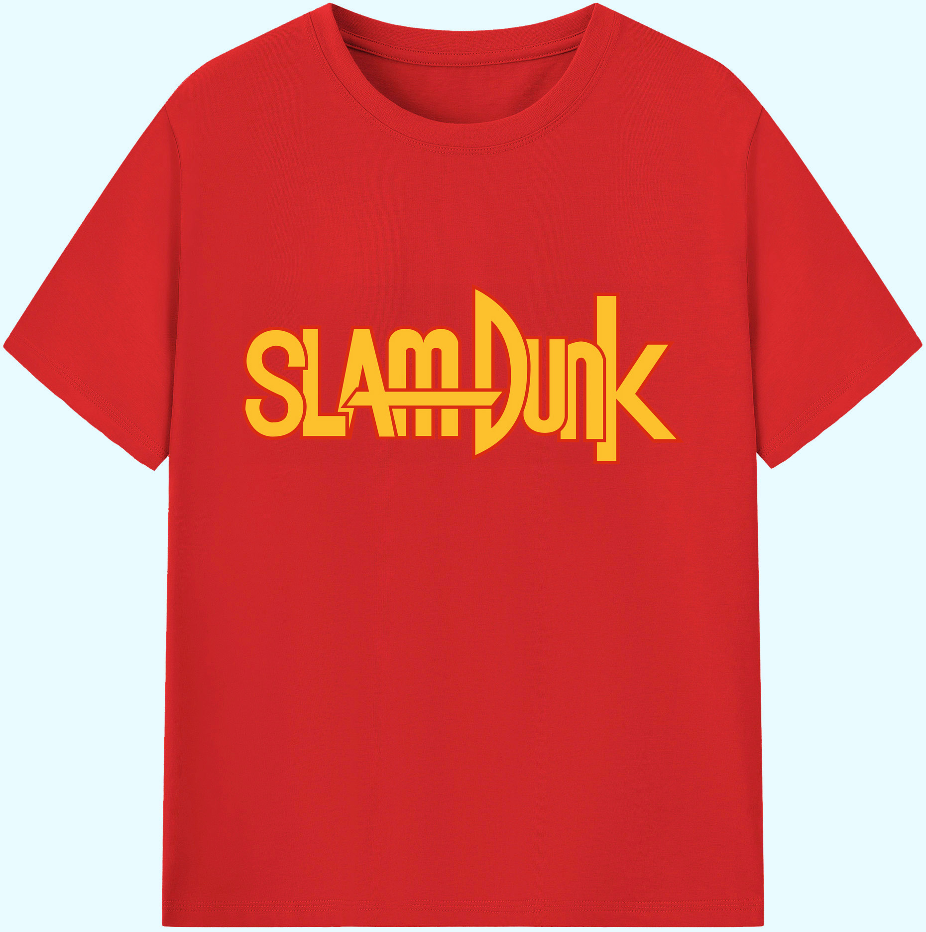 （画像用） SLAM DUNK／スラムダンク 綿100％ メンズ半袖Tシャツ｜肌触りやわらか＆通気性