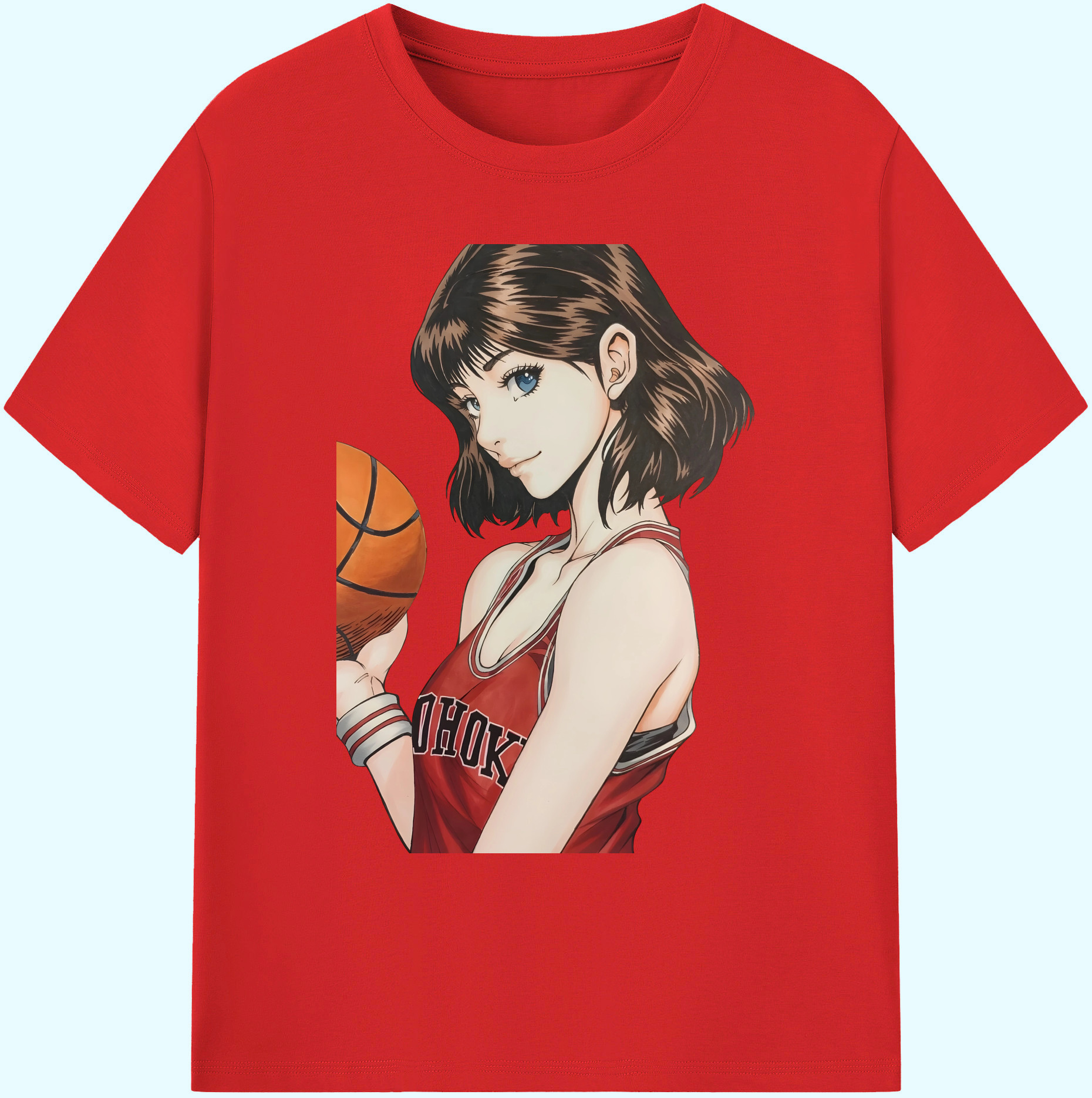 （画像用） SLAM DUNK／スラムダンク 綿100％ メンズ半袖Tシャツ｜肌触りやわらか＆通気性