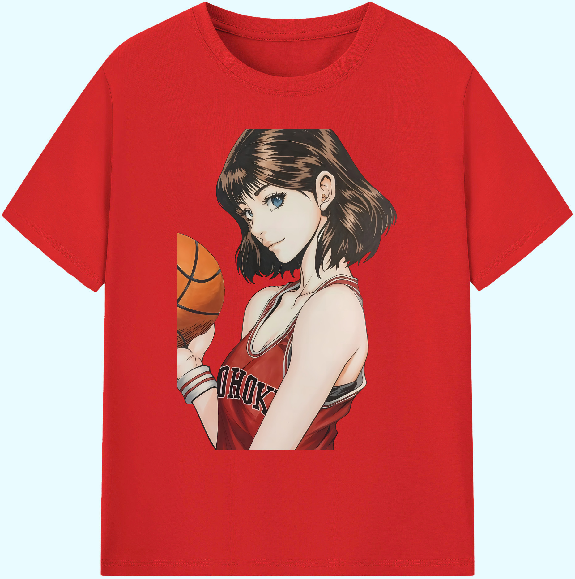 （画像用） SLAM DUNK／スラムダンク 綿100％ メンズ半袖Tシャツ｜肌触りやわらか＆通気性