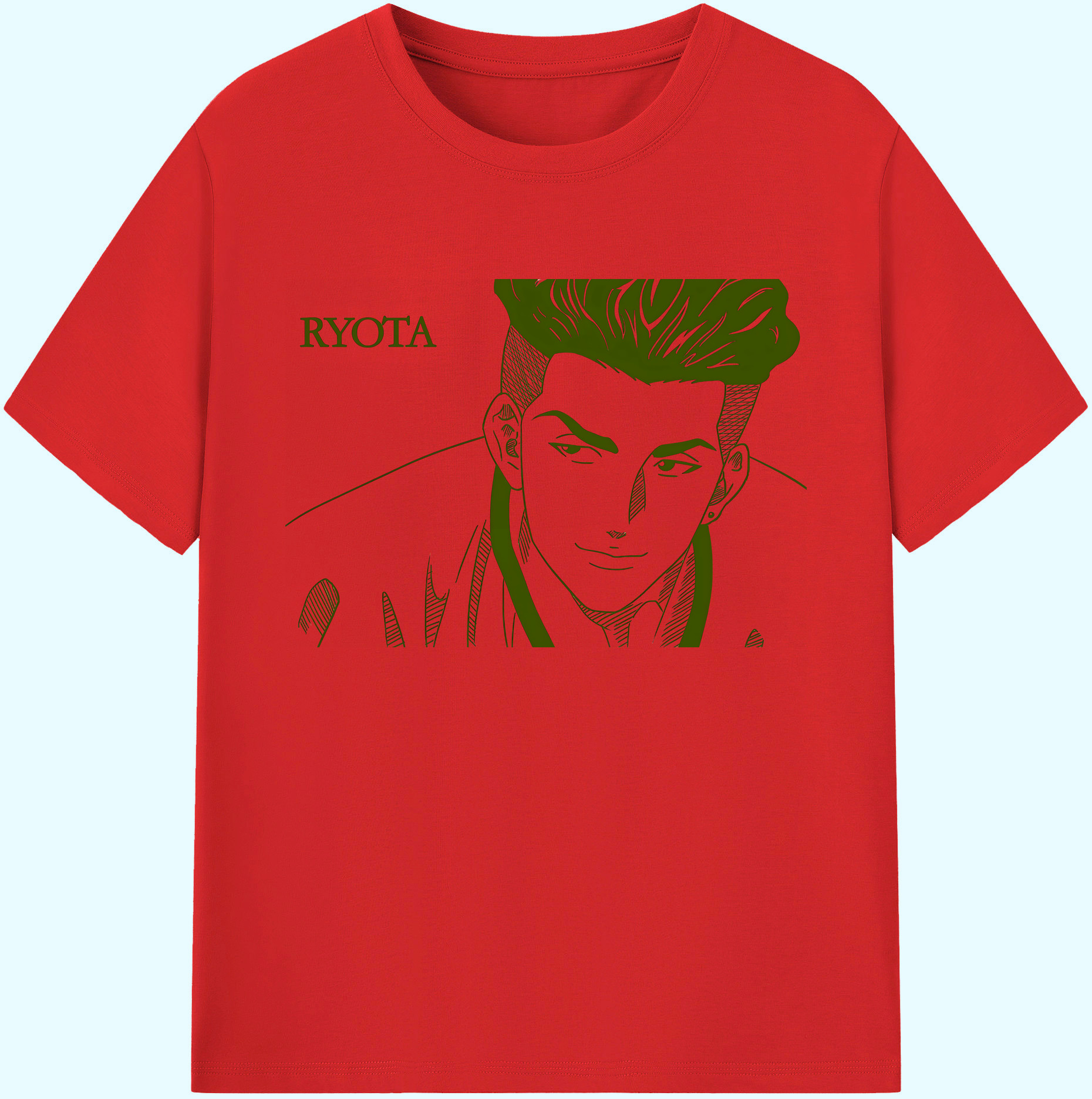 （画像用） SLAM DUNK／スラムダンク 綿100％ メンズ半袖Tシャツ｜肌触りやわらか＆通気性