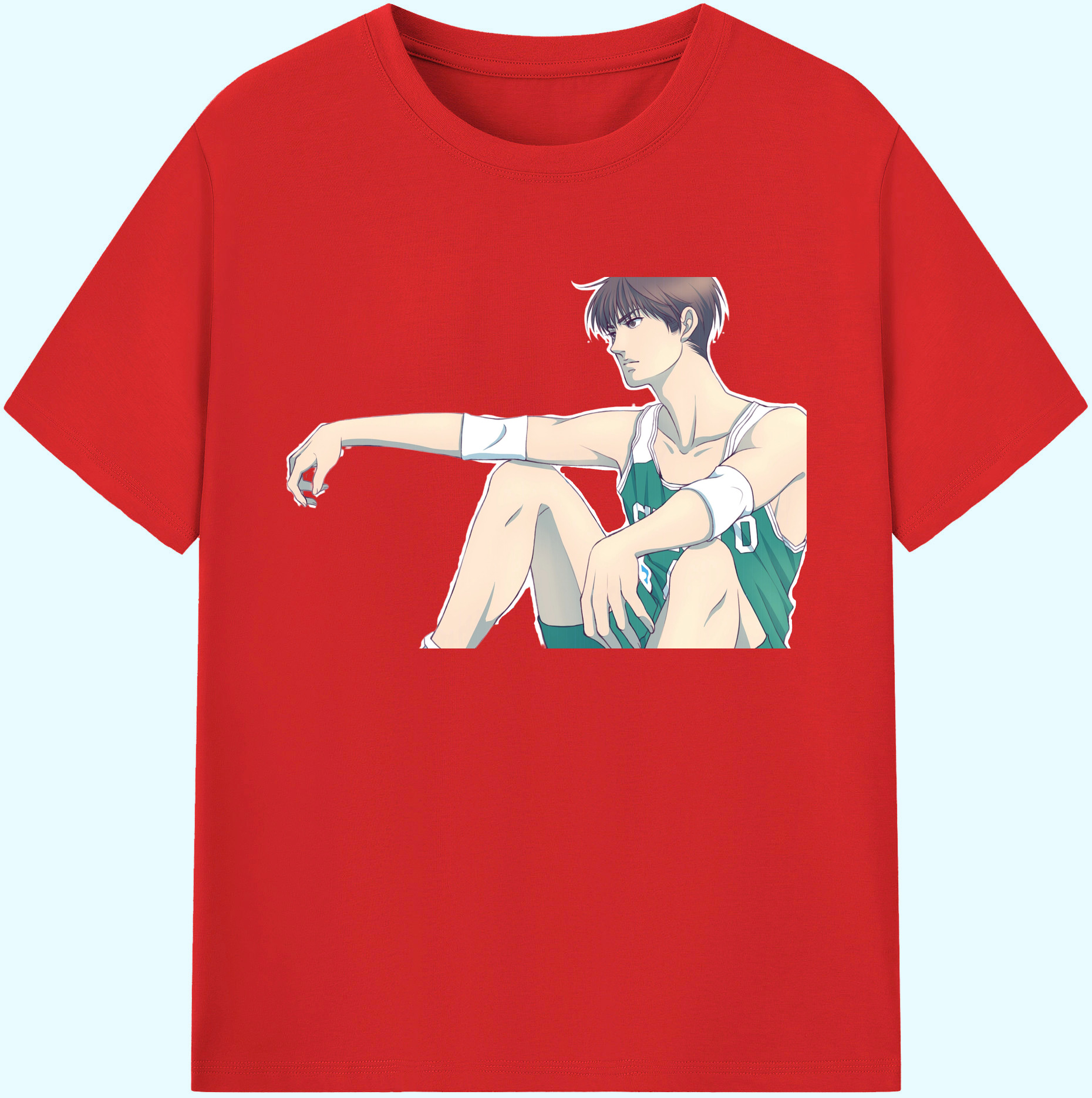 （画像用） SLAM DUNK／スラムダンク 綿100％ メンズ半袖Tシャツ｜肌触りやわらか＆通気性