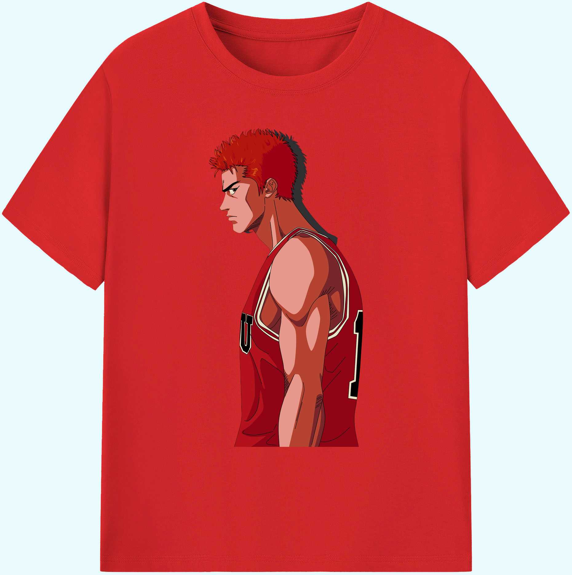 （画像用） SLAM DUNK／スラムダンク 綿100％ メンズ半袖Tシャツ｜肌触りやわらか＆通気性