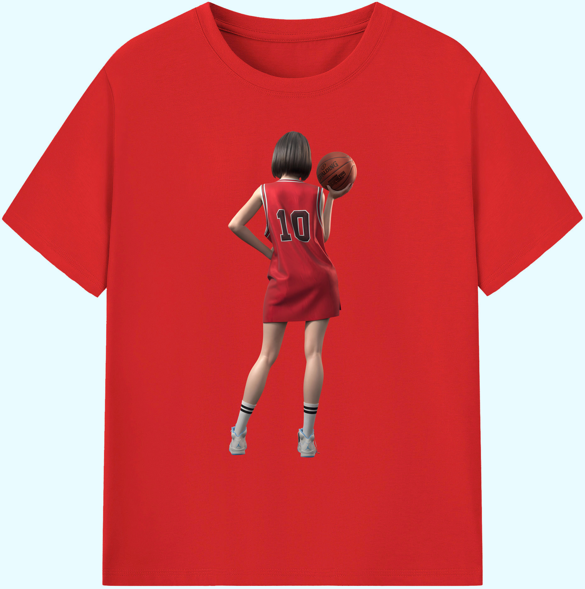 （画像用） SLAM DUNK／スラムダンク 綿100％ メンズ半袖Tシャツ｜肌触りやわらか＆通気性