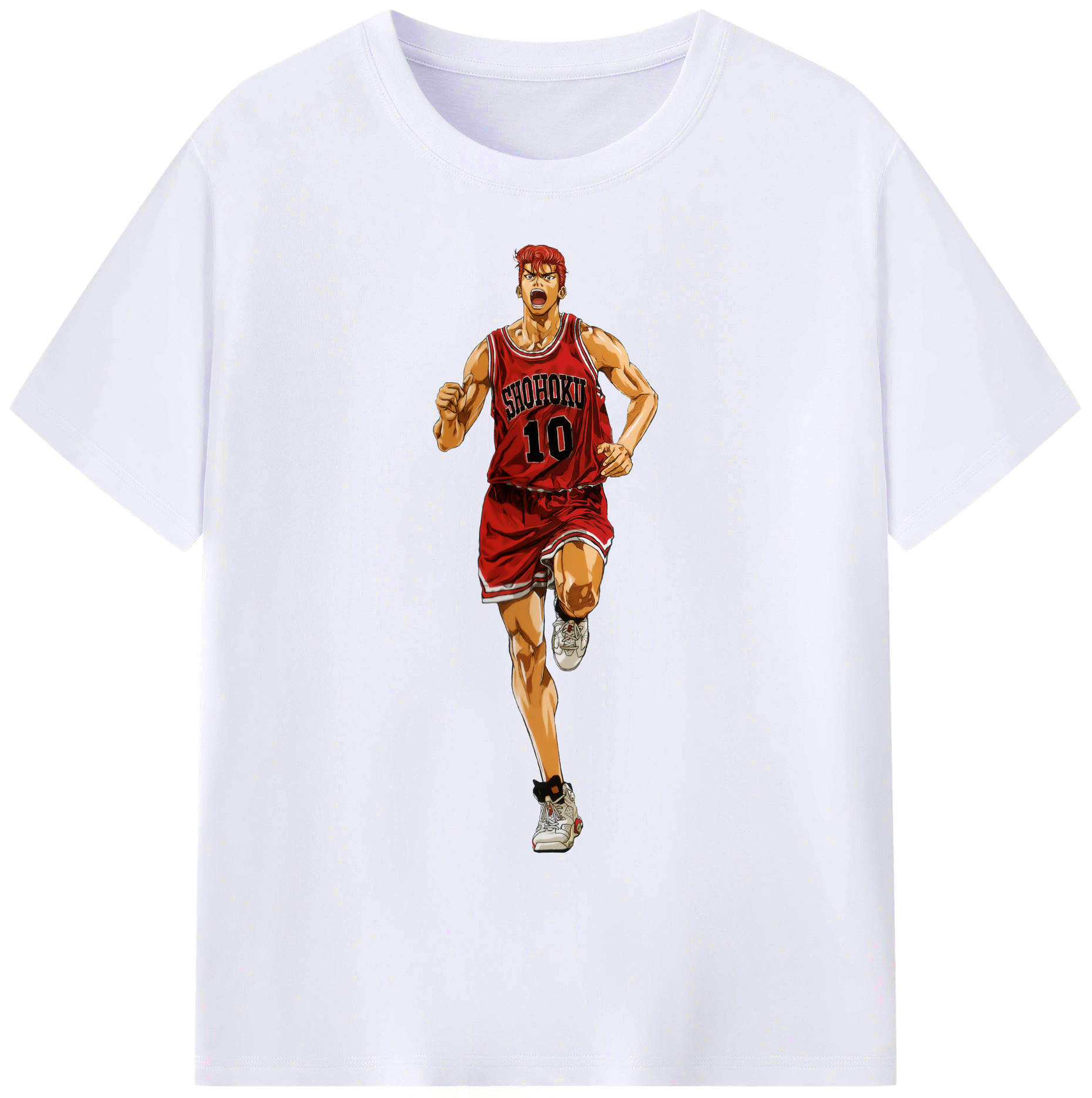 （画像用） SLAM DUNK／スラムダンク 綿100％ メンズ半袖Tシャツ｜肌触りやわらか＆通気性