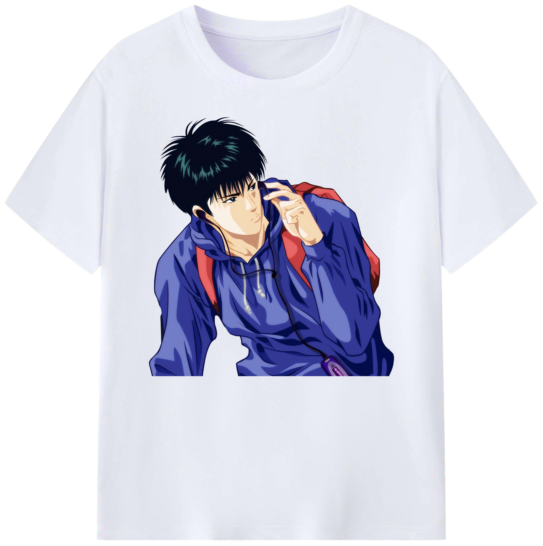 （画像用） SLAM DUNK／スラムダンク 綿100％ メンズ半袖Tシャツ｜肌触りやわらか＆通気性