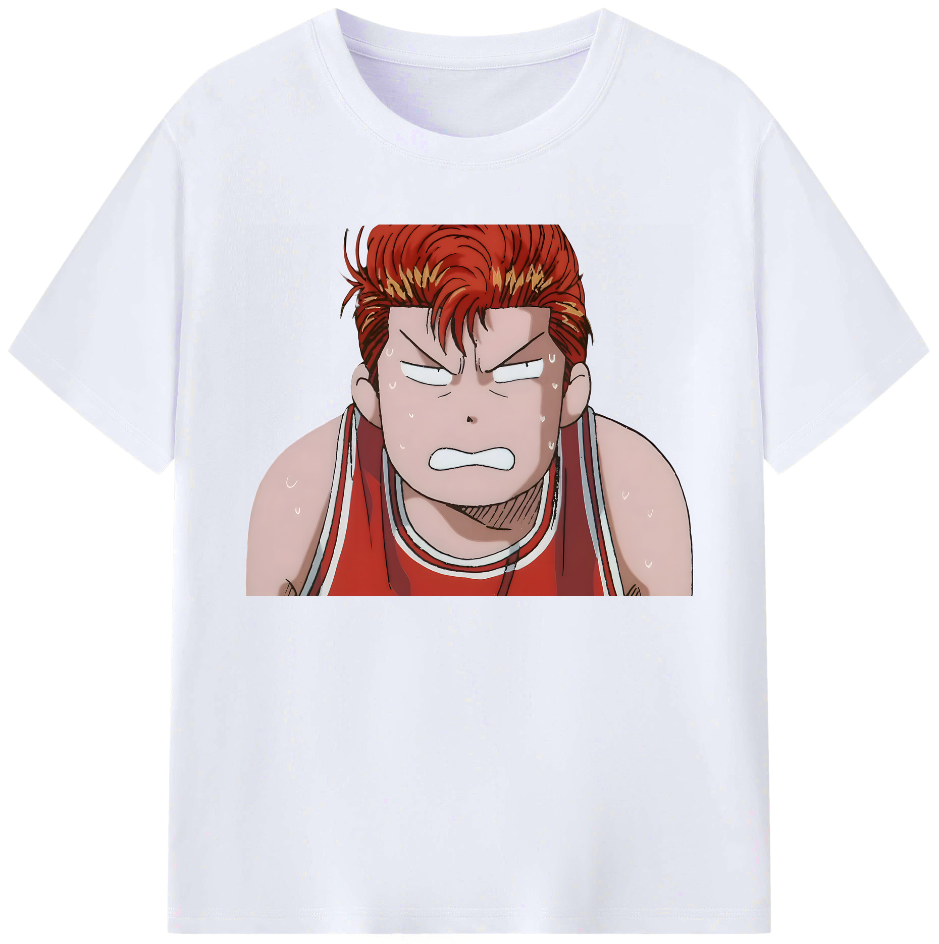 （画像用） SLAM DUNK／スラムダンク 綿100％ メンズ半袖Tシャツ｜肌触りやわらか＆通気性