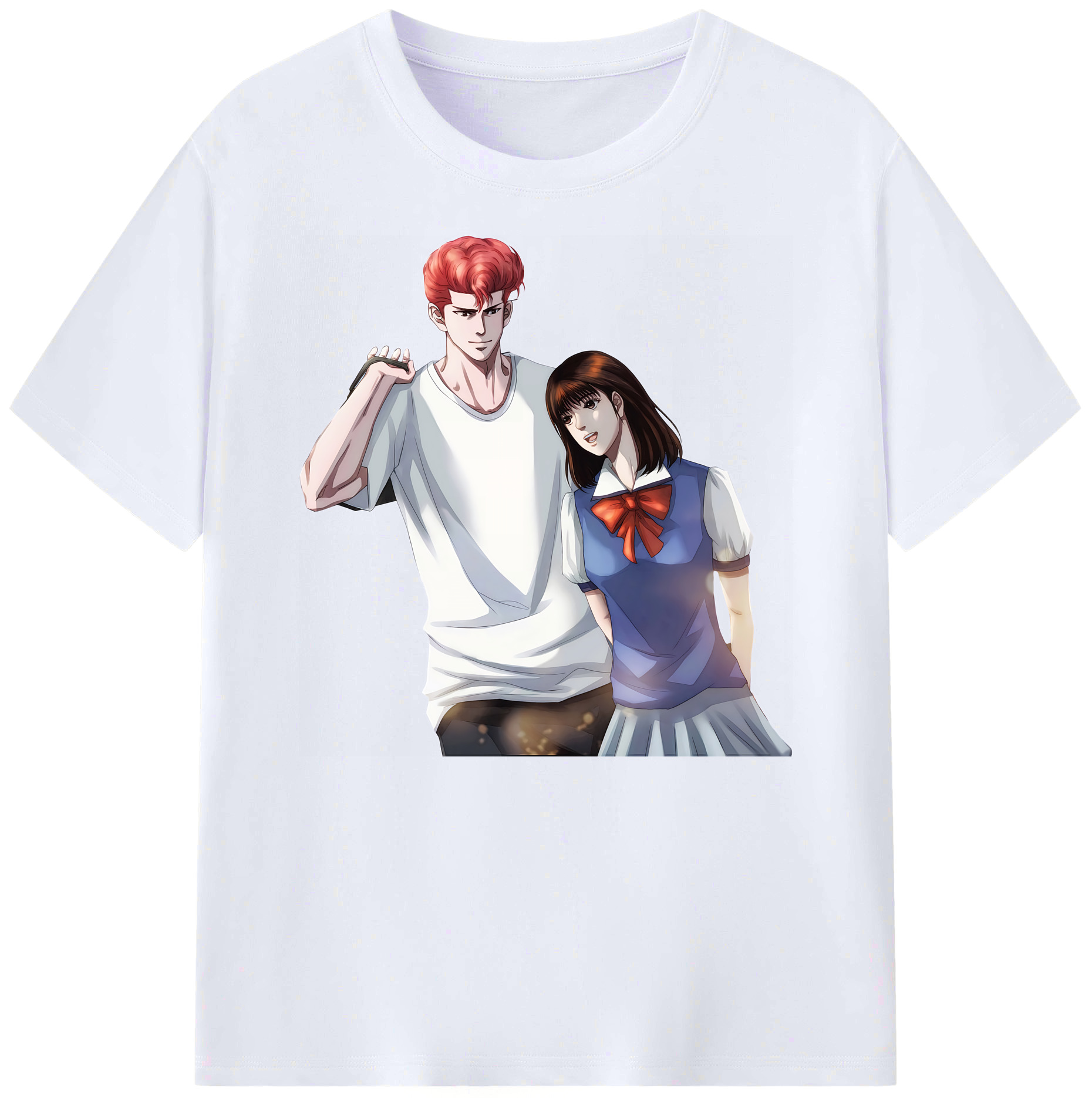 （画像用） SLAM DUNK／スラムダンク 綿100％ メンズ半袖Tシャツ｜肌触りやわらか＆通気性