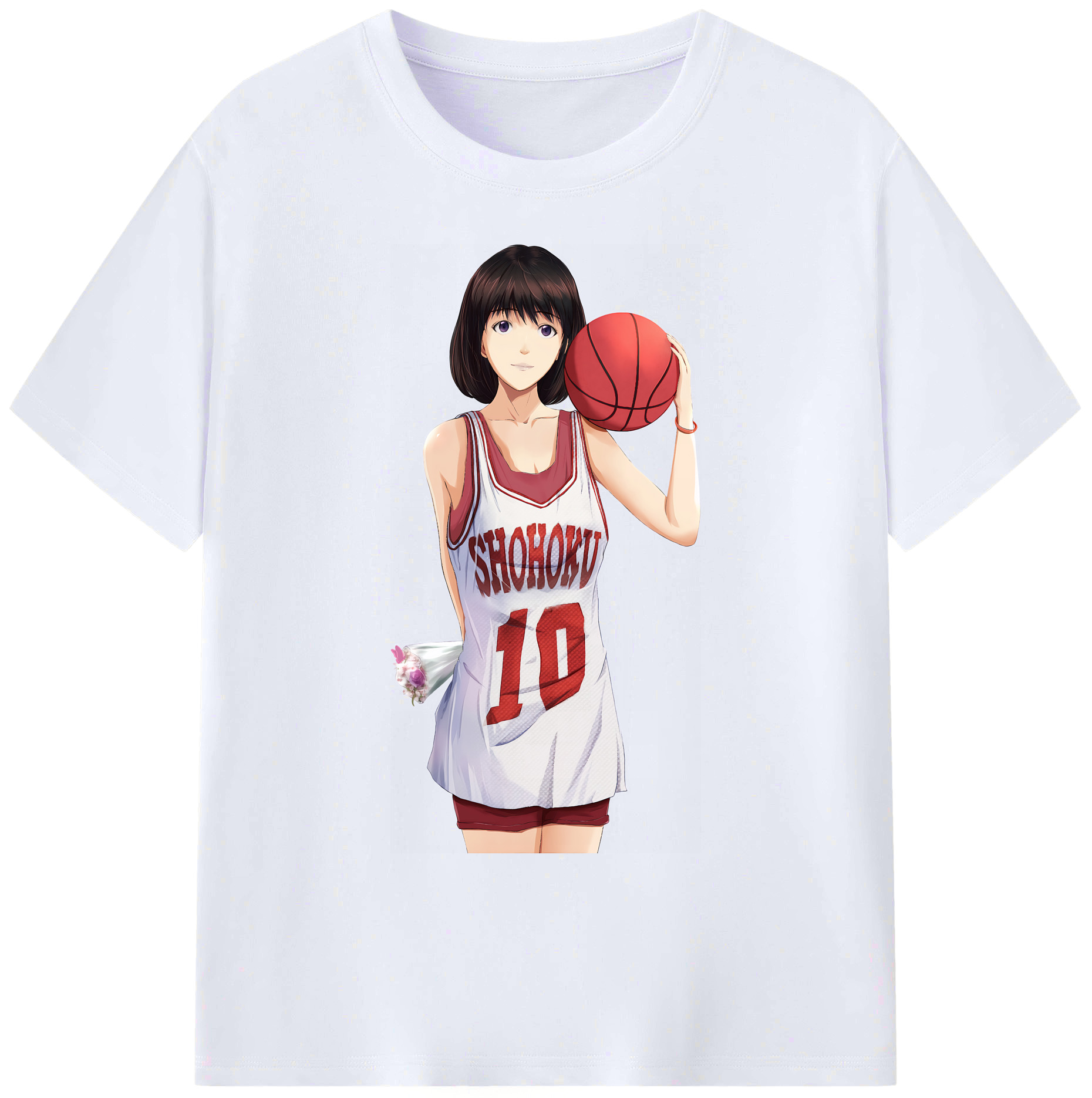 （画像用） SLAM DUNK／スラムダンク 綿100％ メンズ半袖Tシャツ｜肌触りやわらか＆通気性