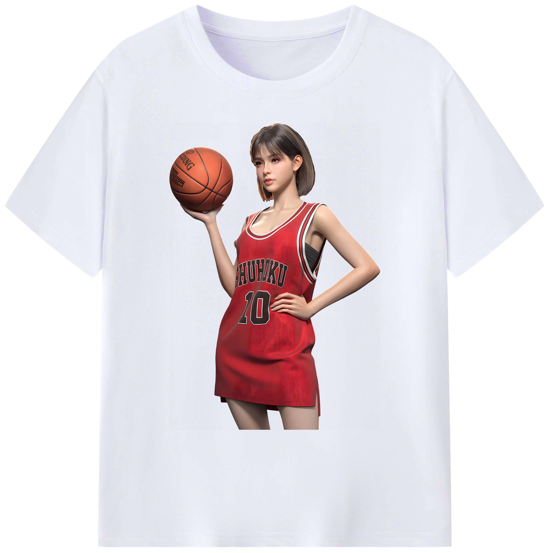 （画像用） SLAM DUNK／スラムダンク 綿100％ メンズ半袖Tシャツ｜肌触りやわらか＆通気性