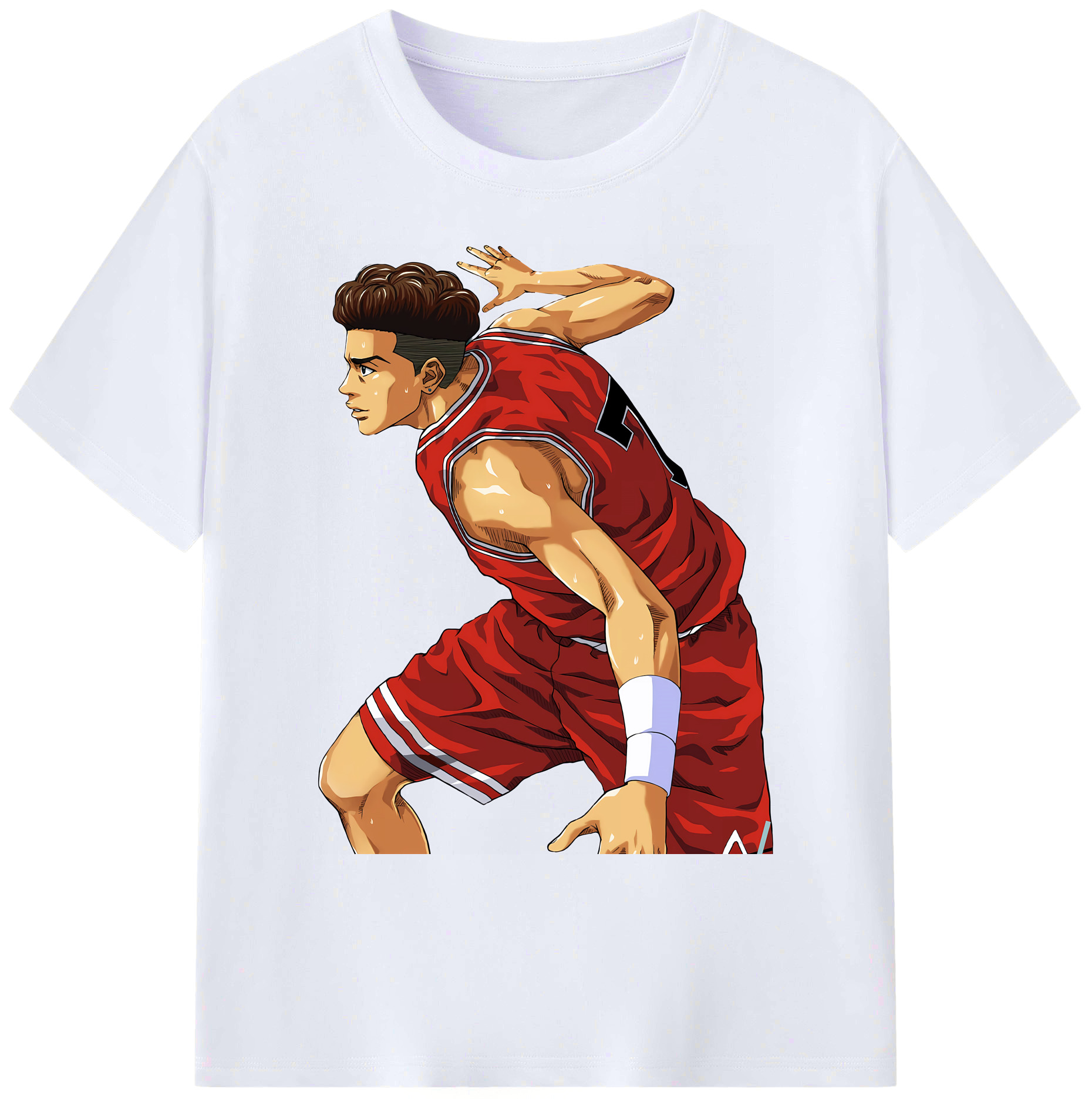（画像用） SLAM DUNK／スラムダンク 綿100％ メンズ半袖Tシャツ｜肌触りやわらか＆通気性