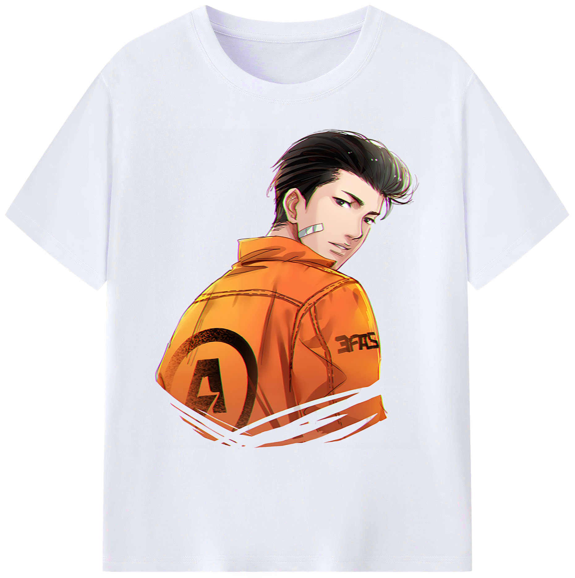 （画像用） SLAM DUNK／スラムダンク 綿100％ メンズ半袖Tシャツ｜肌触りやわらか＆通気性
