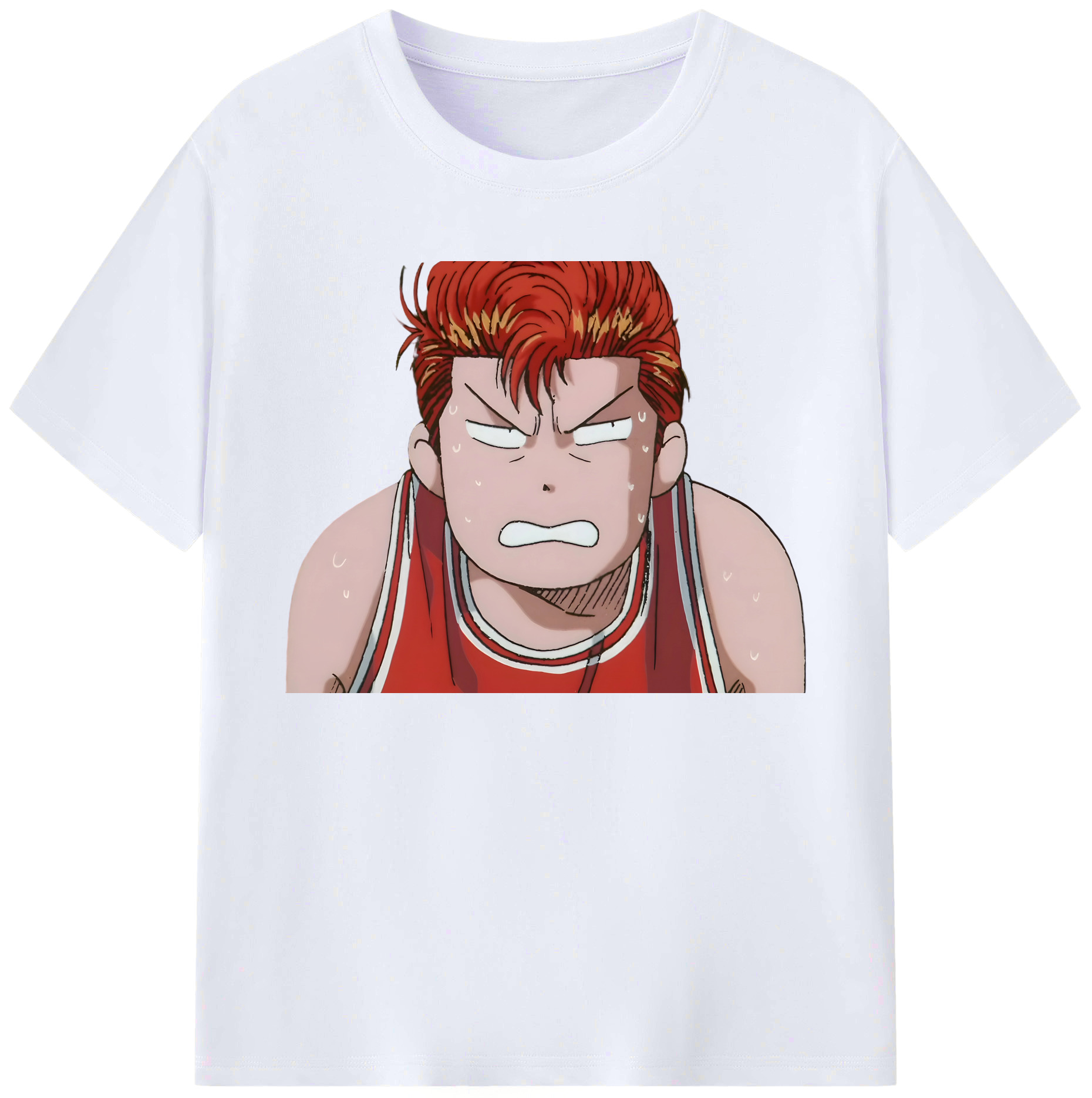 （画像用） SLAM DUNK／スラムダンク 綿100％ メンズ半袖Tシャツ｜肌触りやわらか＆通気性