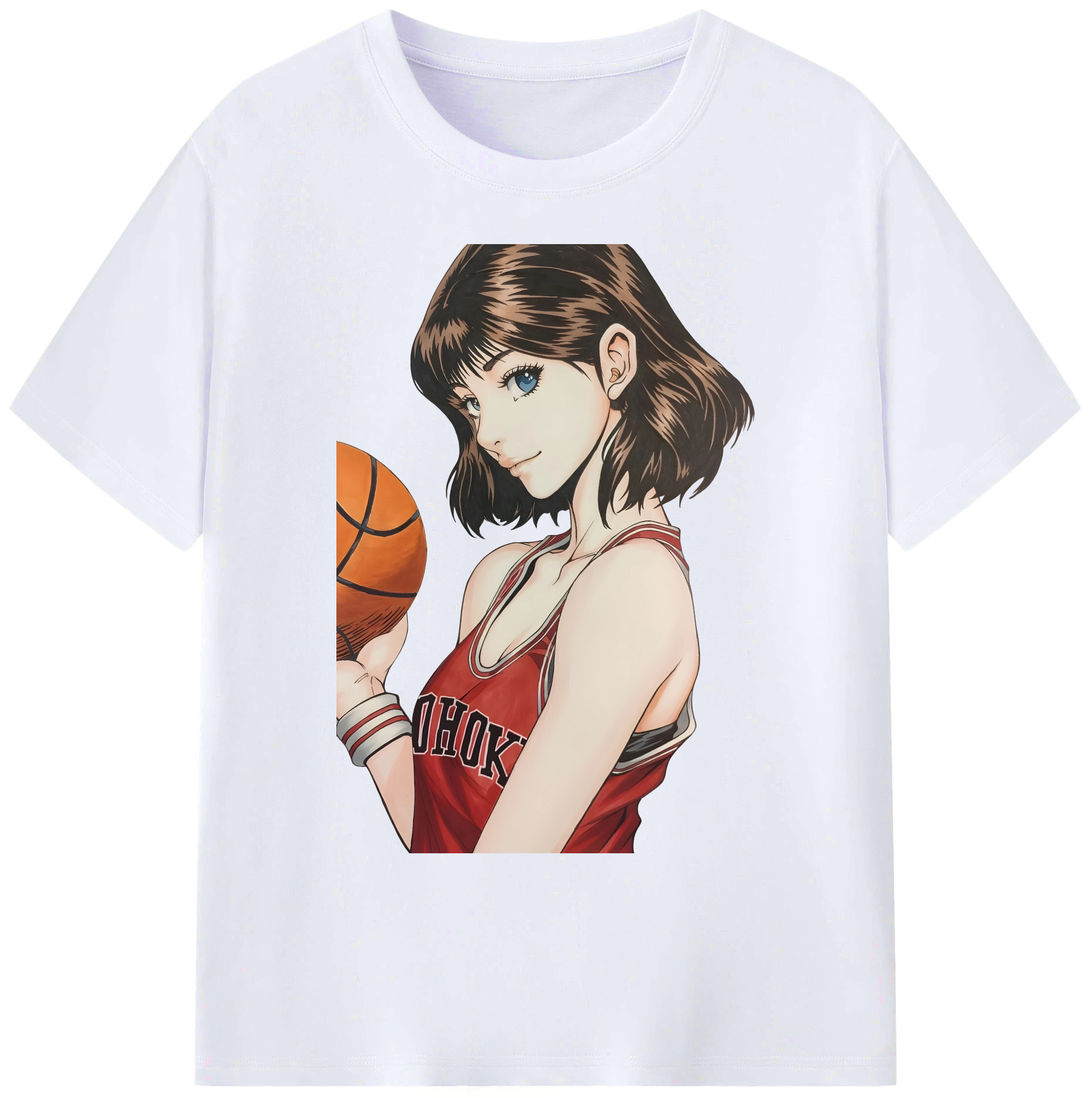（画像用） SLAM DUNK／スラムダンク 綿100％ メンズ半袖Tシャツ｜肌触りやわらか＆通気性