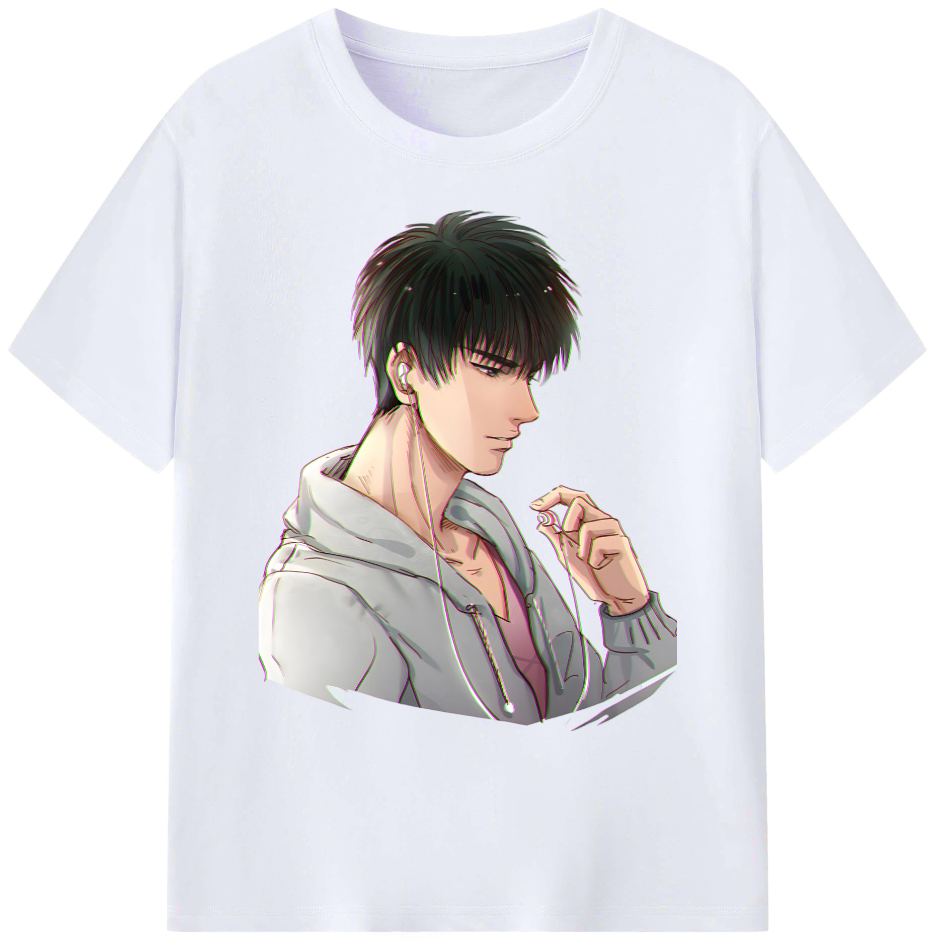 （画像用） SLAM DUNK／スラムダンク 綿100％ メンズ半袖Tシャツ｜肌触りやわらか＆通気性