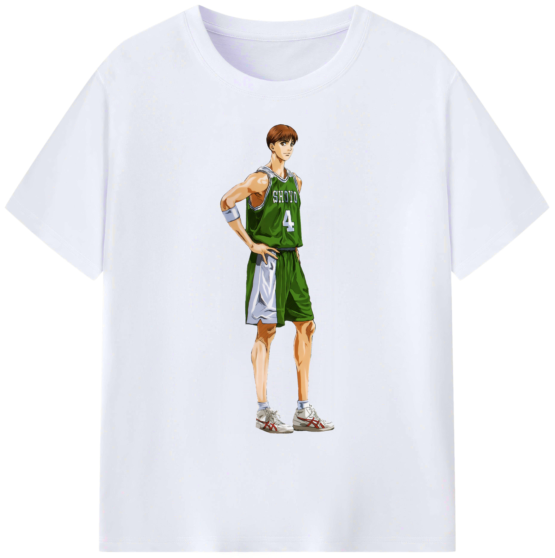 （画像用） SLAM DUNK／スラムダンク 綿100％ メンズ半袖Tシャツ｜肌触りやわらか＆通気性