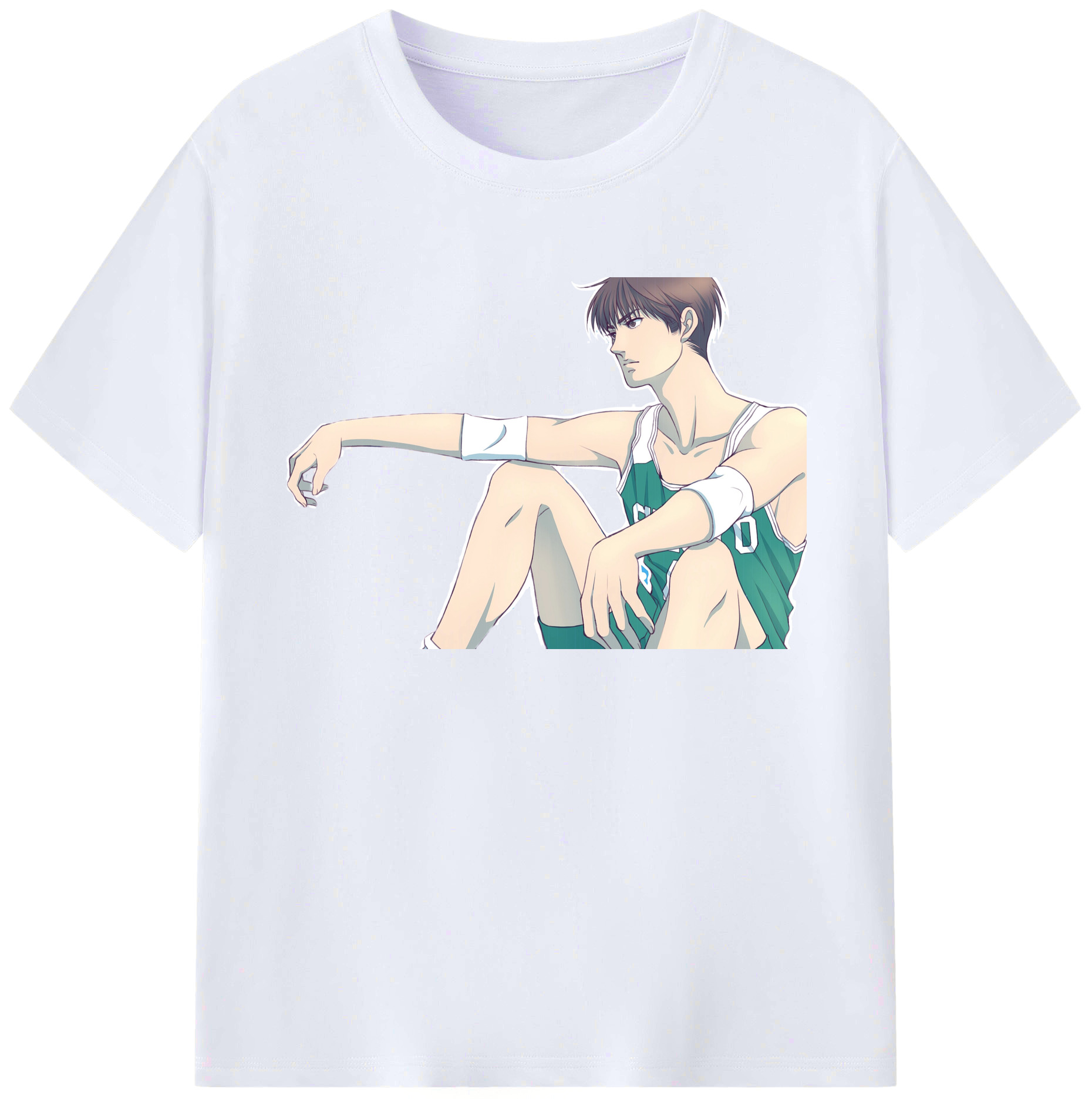 （画像用） SLAM DUNK／スラムダンク 綿100％ メンズ半袖Tシャツ｜肌触りやわらか＆通気性