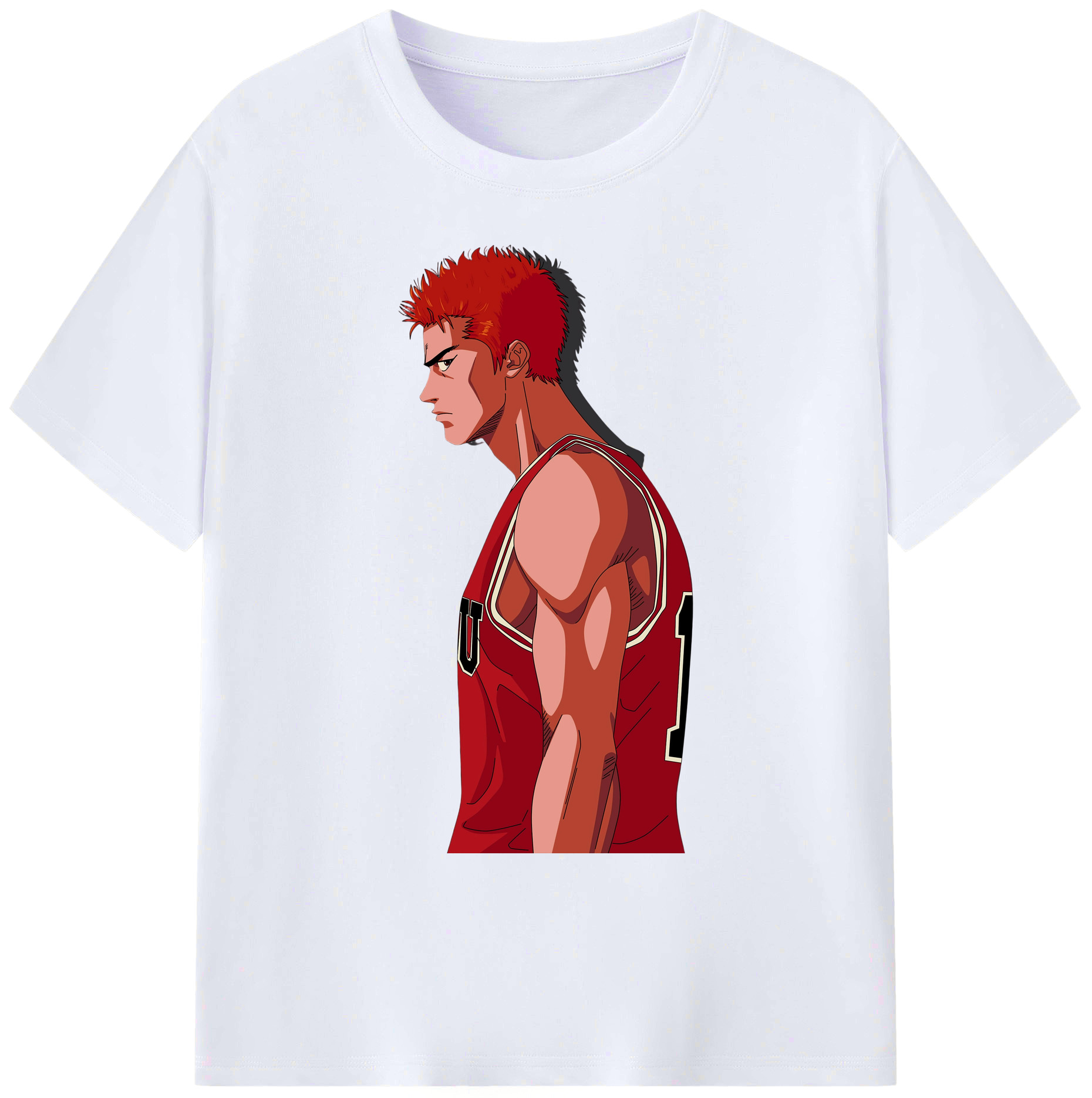 （画像用） SLAM DUNK／スラムダンク 綿100％ メンズ半袖Tシャツ｜肌触りやわらか＆通気性