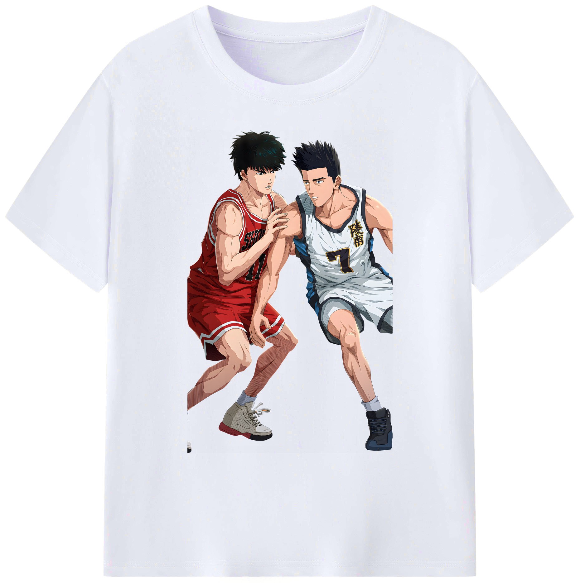 （画像用） SLAM DUNK／スラムダンク 綿100％ メンズ半袖Tシャツ｜肌触りやわらか＆通気性
