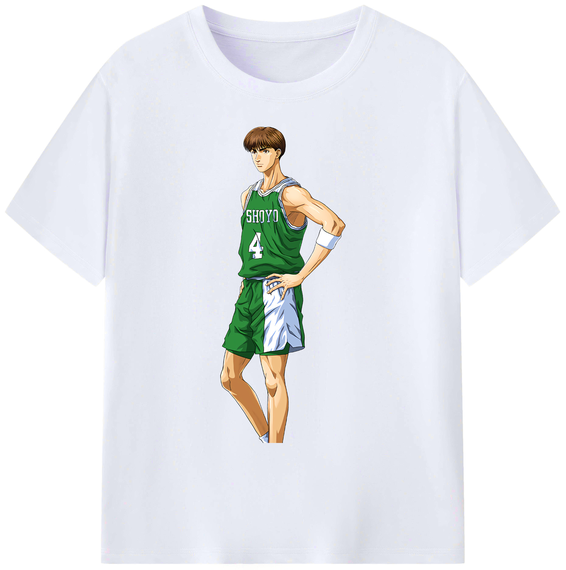 （画像用） SLAM DUNK／スラムダンク 綿100％ メンズ半袖Tシャツ｜肌触りやわらか＆通気性