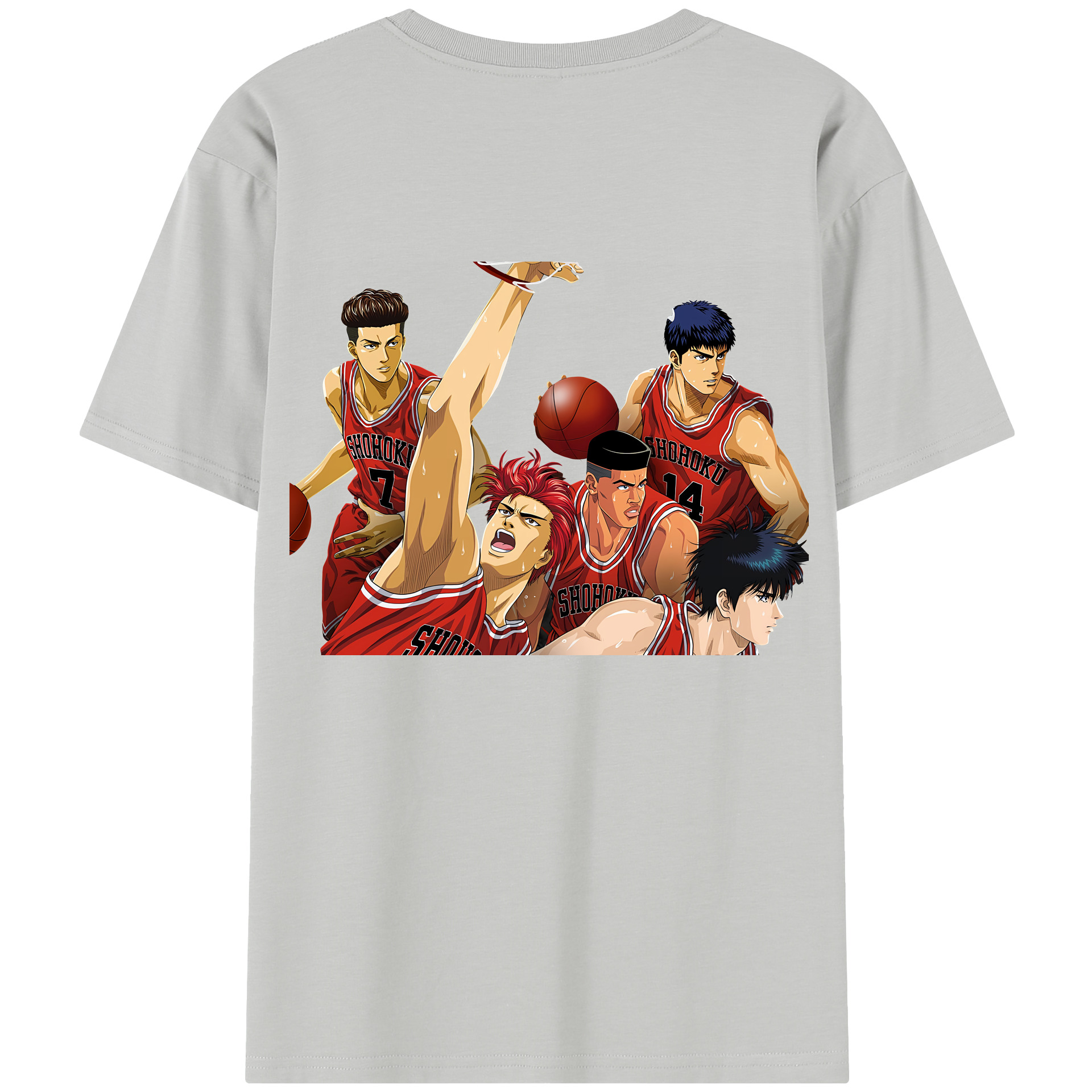 （画像用） SLAM DUNK／スラムダンク レディース半袖Tシャツ(バックプリント)