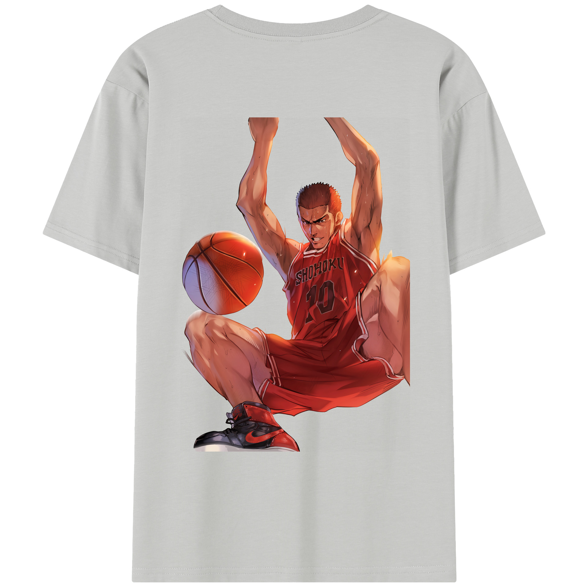 （画像用） SLAM DUNK／スラムダンク レディース半袖Tシャツ(バックプリント)