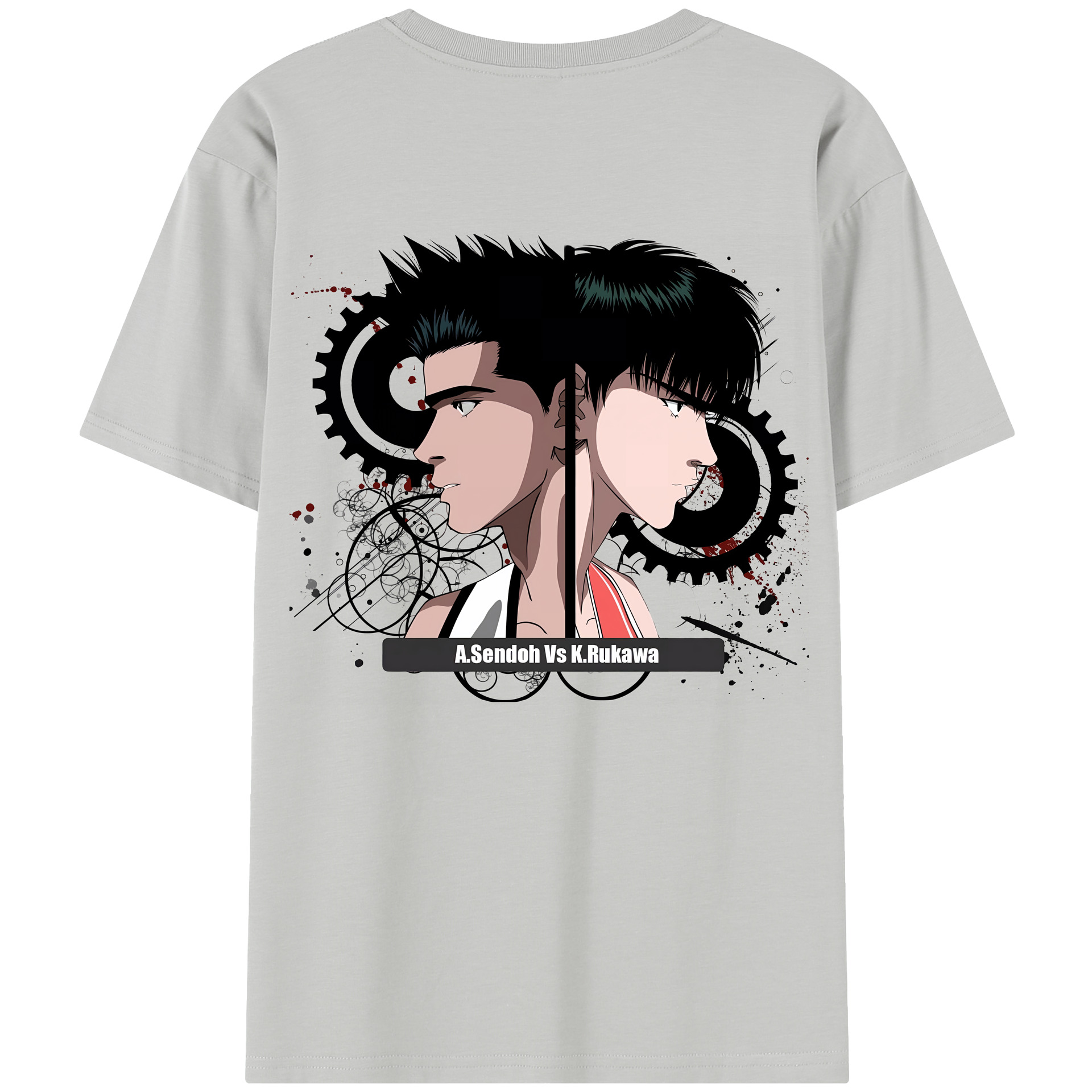 （画像用） SLAM DUNK／スラムダンク レディース半袖Tシャツ(バックプリント)