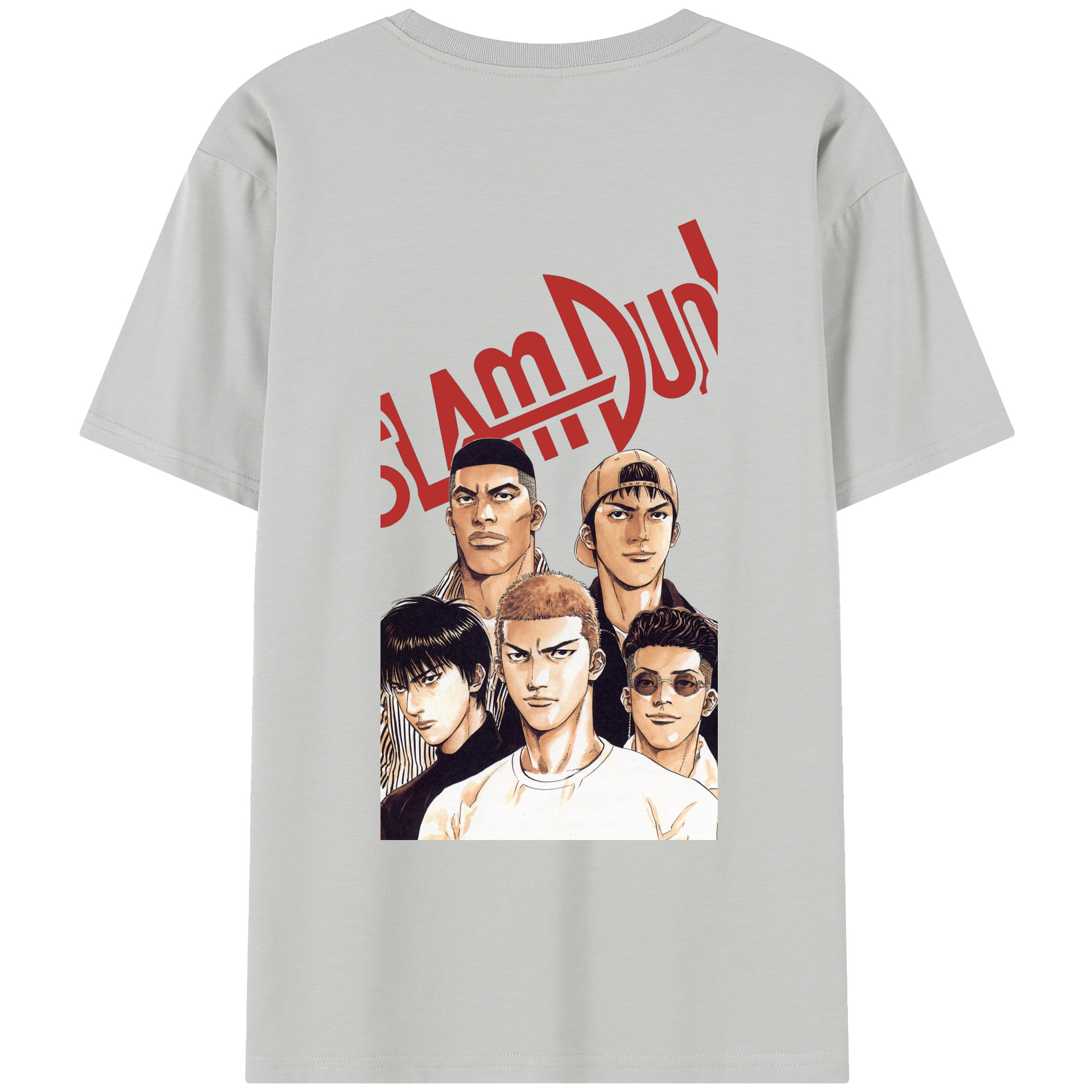 SLAM DUNK／スラムダンク レディース半袖Tシャツ(バックプリント)