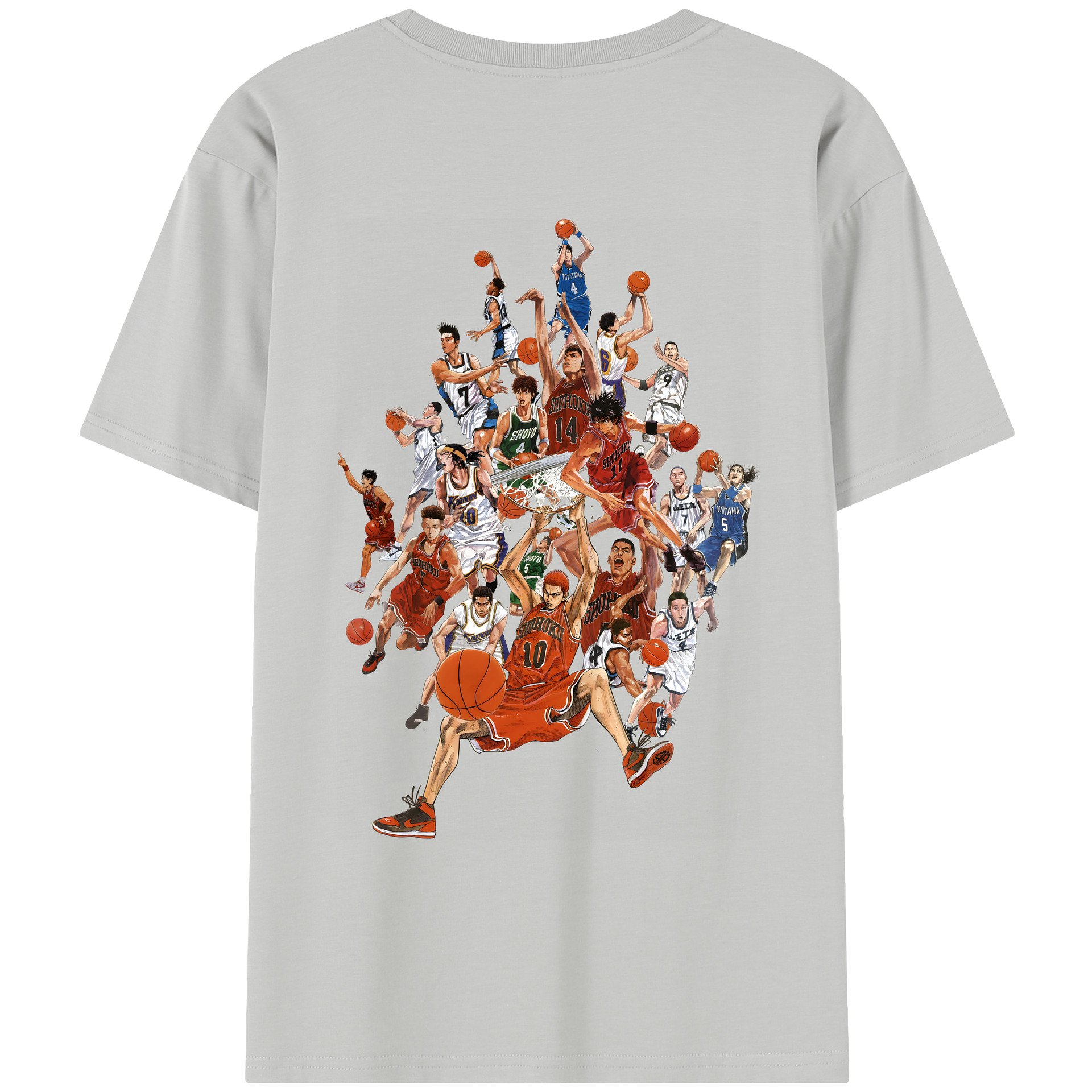（画像用） SLAM DUNK／スラムダンク レディース半袖Tシャツ(バックプリント)